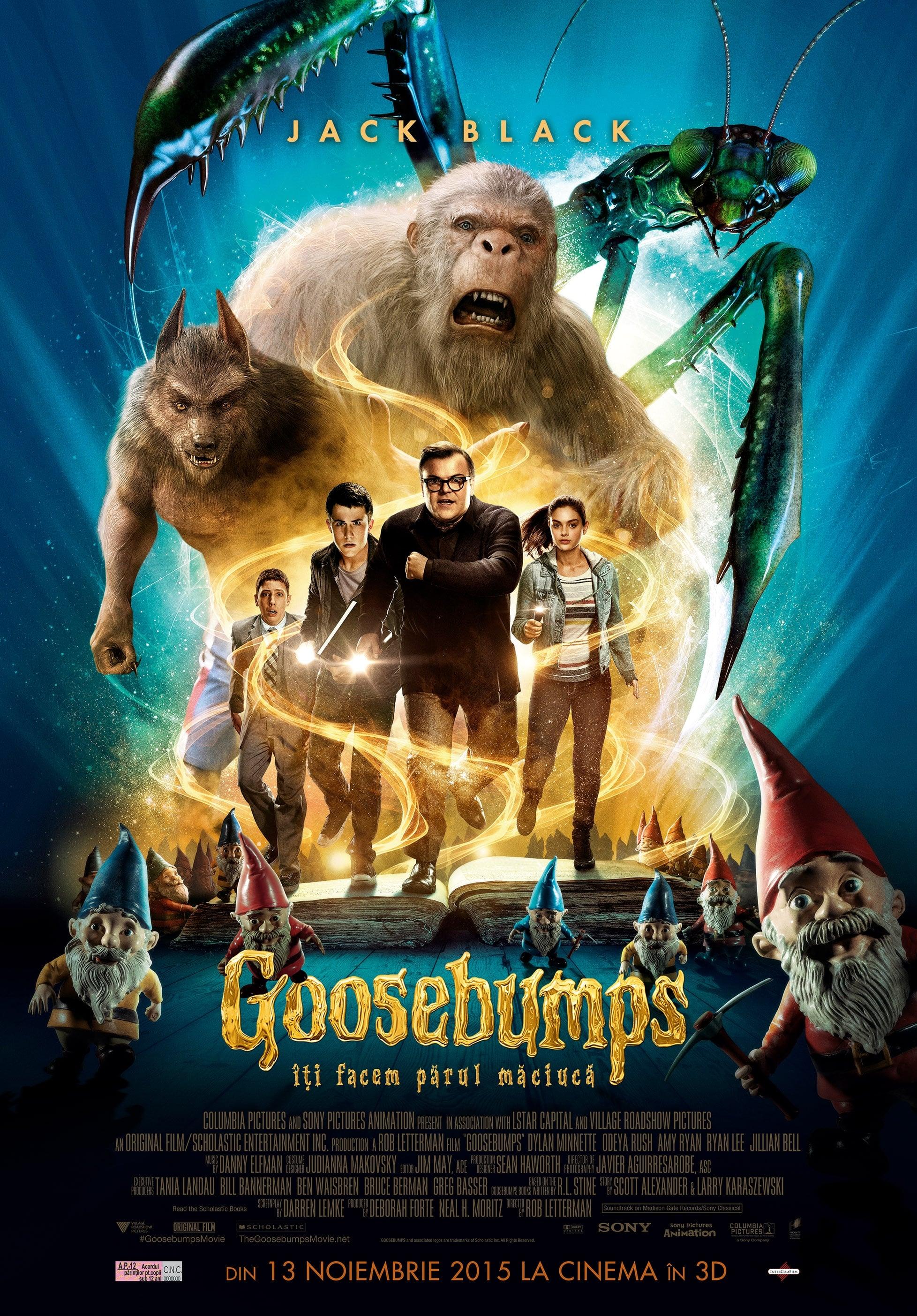 Poster of Goosebumps: Îți facem părul măciucă