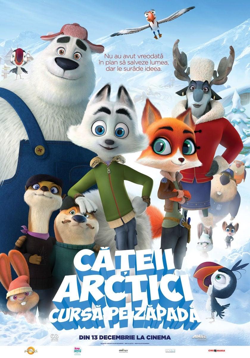 Poster of Căţeii arctici: Cursă pe zăpadă