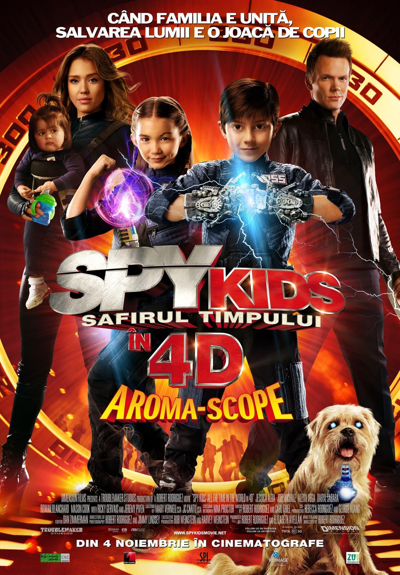 Poster of Spy Kids: Safirul timpului