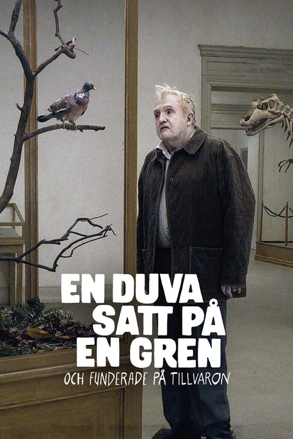 Poster of En duva satt på en gren och funderade på tillvaron