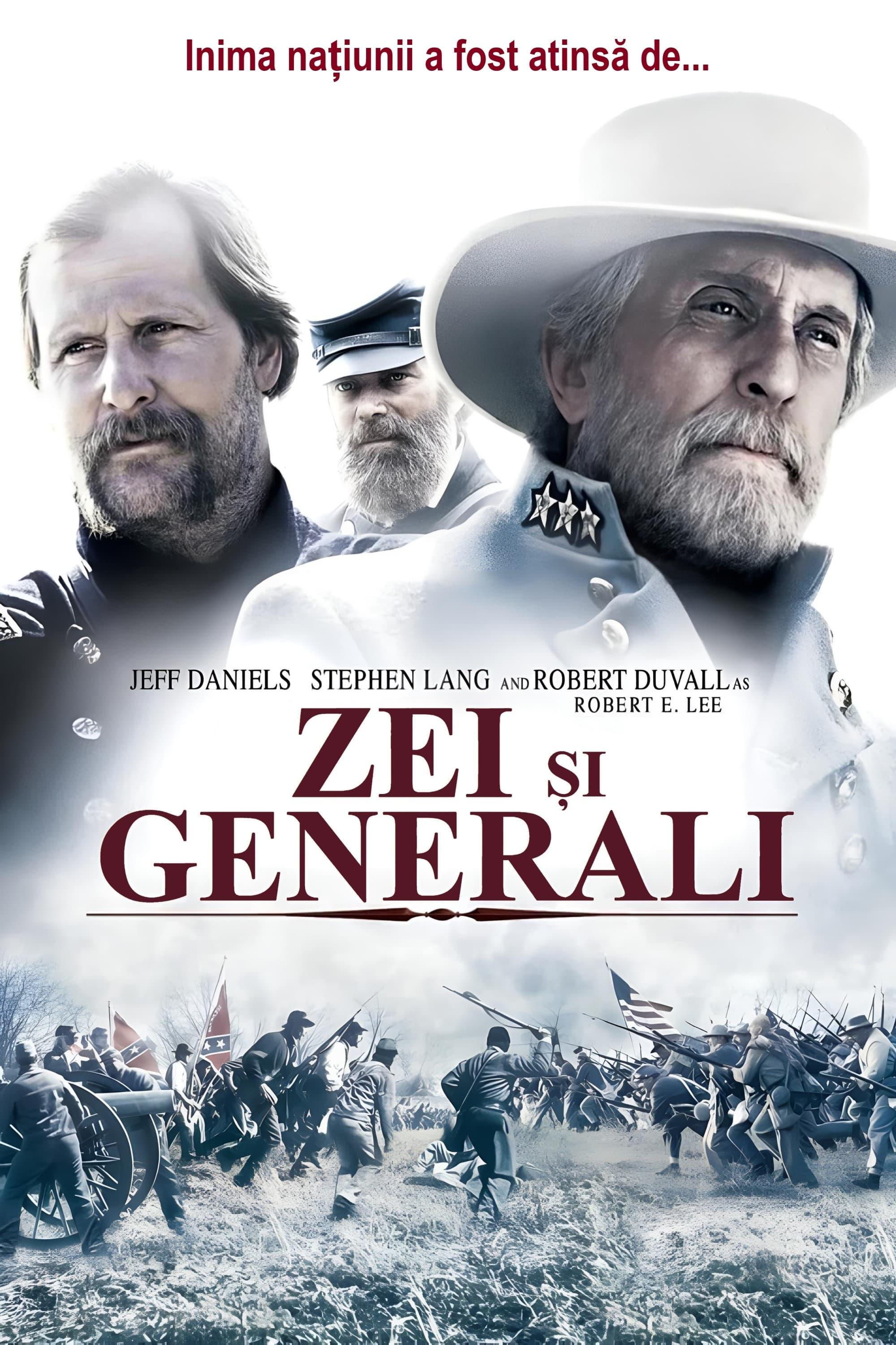 Poster of Gods and Generals