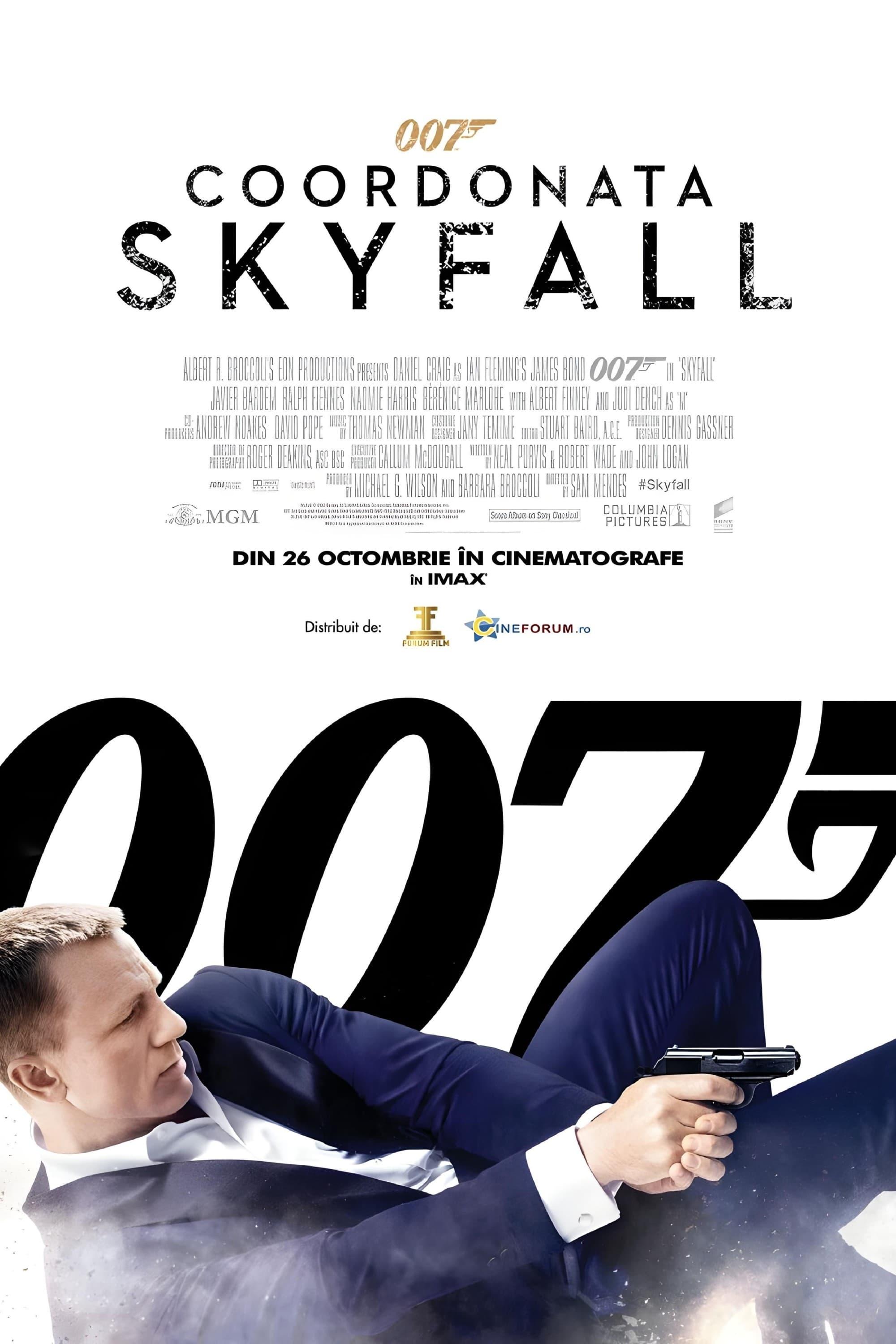 Poster of 007: Coordonata Skyfall