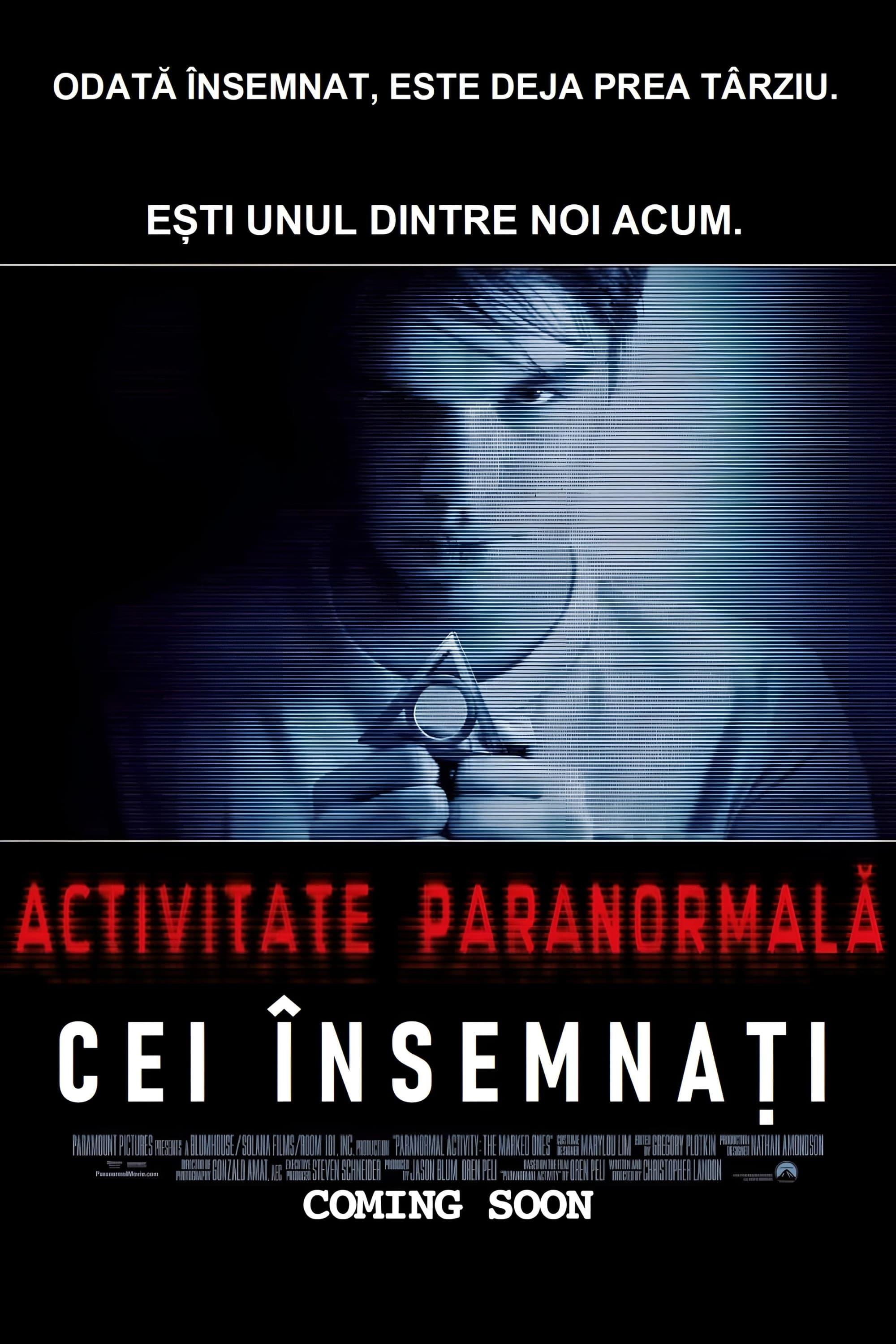 Poster of Activitate paranormală: Cei însemnați