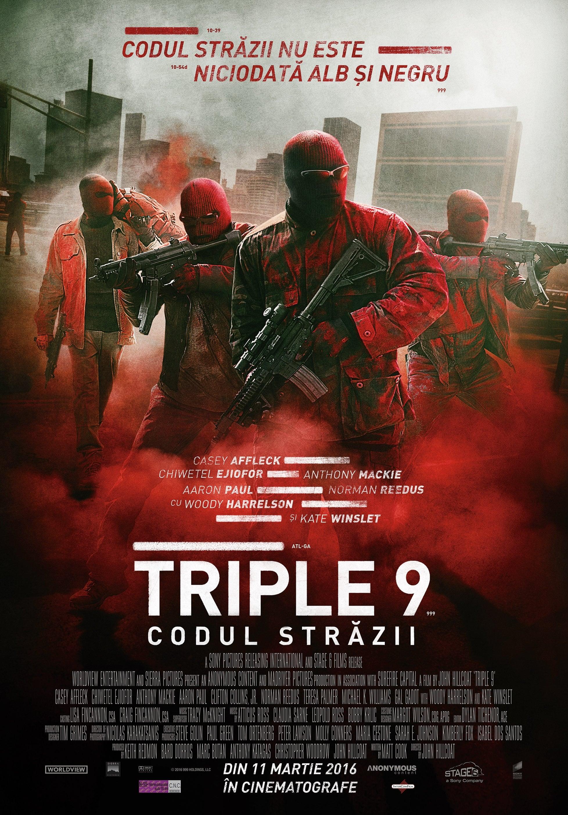 Poster of Triple 9: Codul străzii