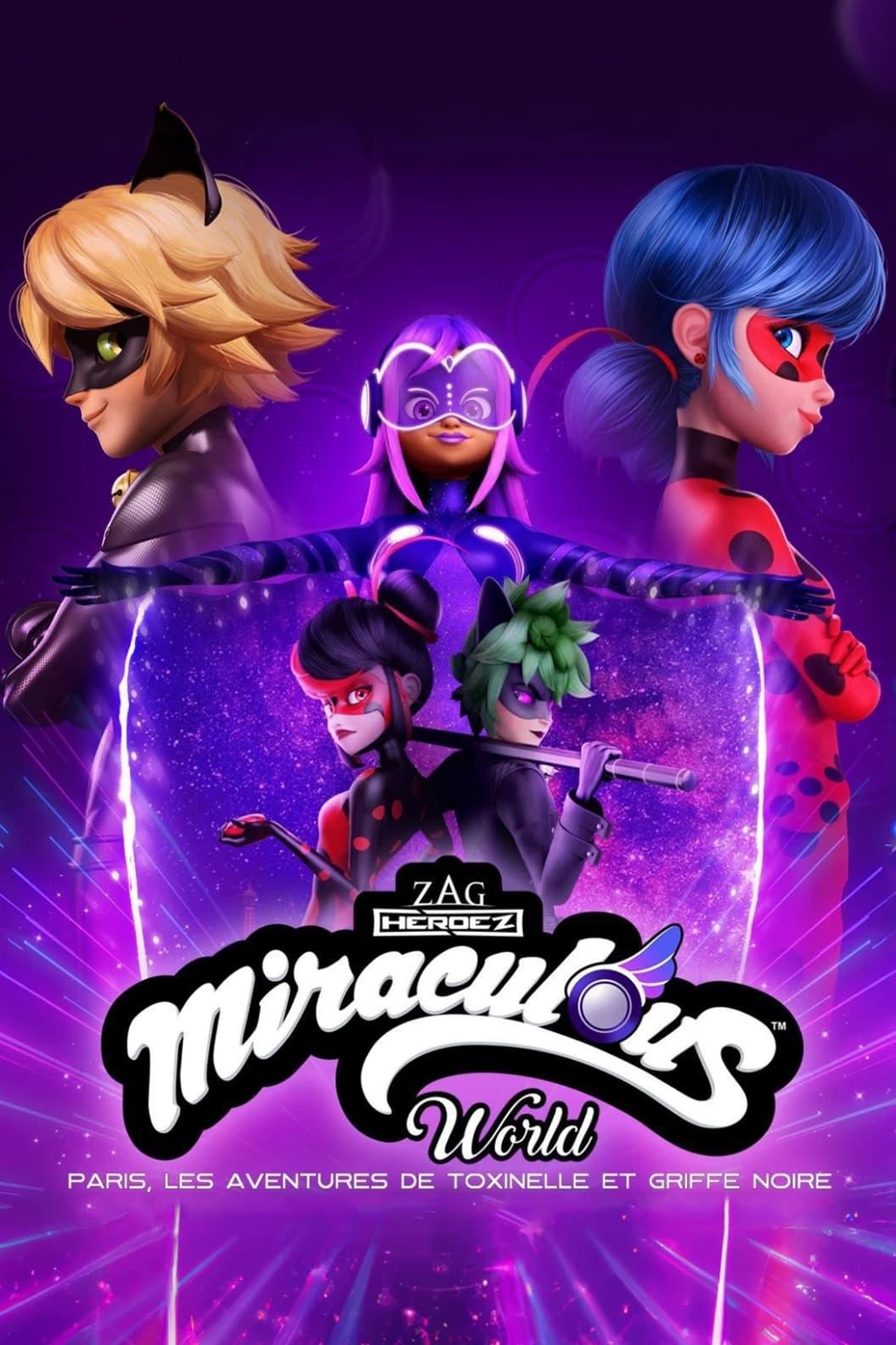 Poster of Miraculous World : Paris, Les Aventures de Toxinelle et Griffe Noire