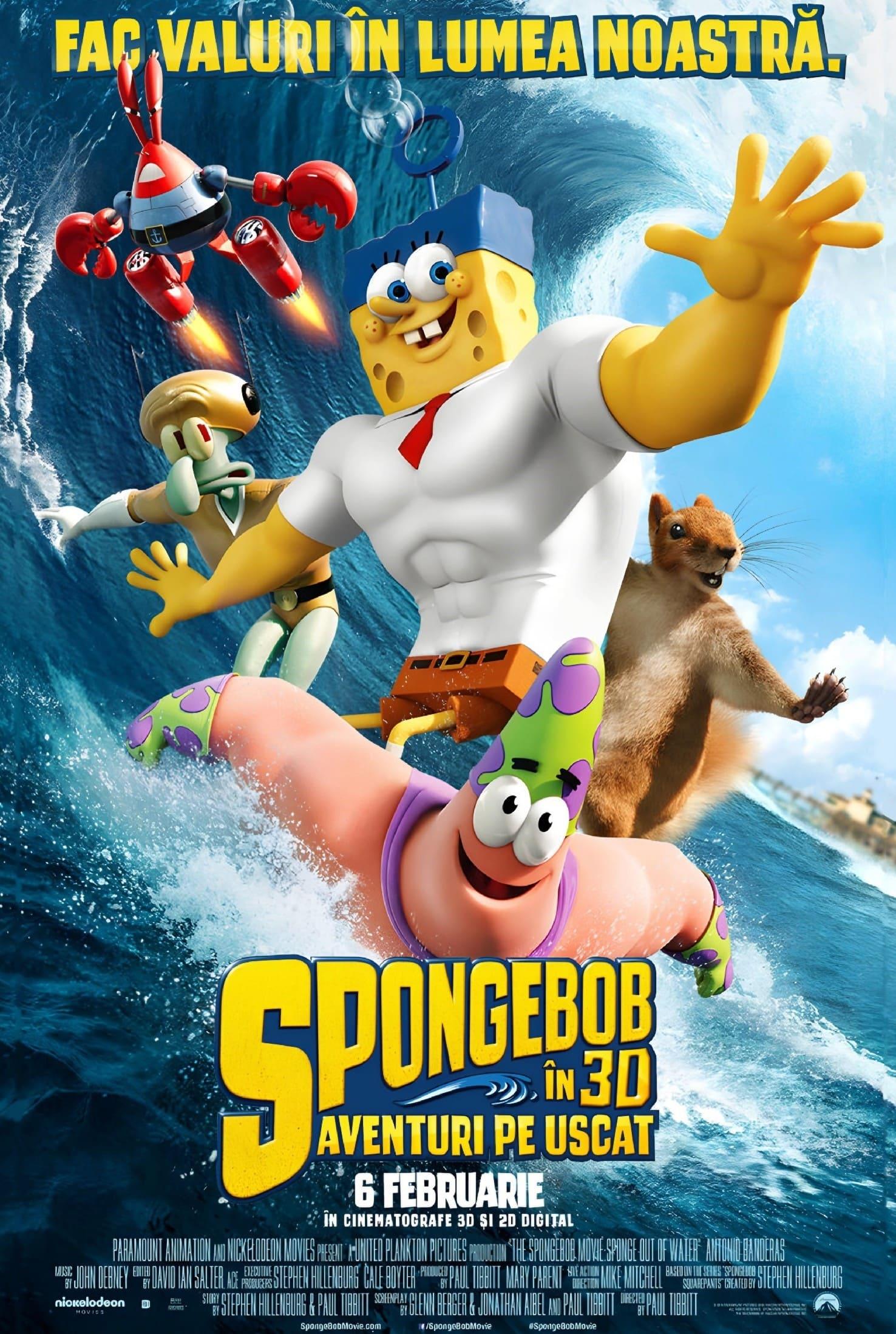 Poster of SpongeBob: Aventuri pe uscat