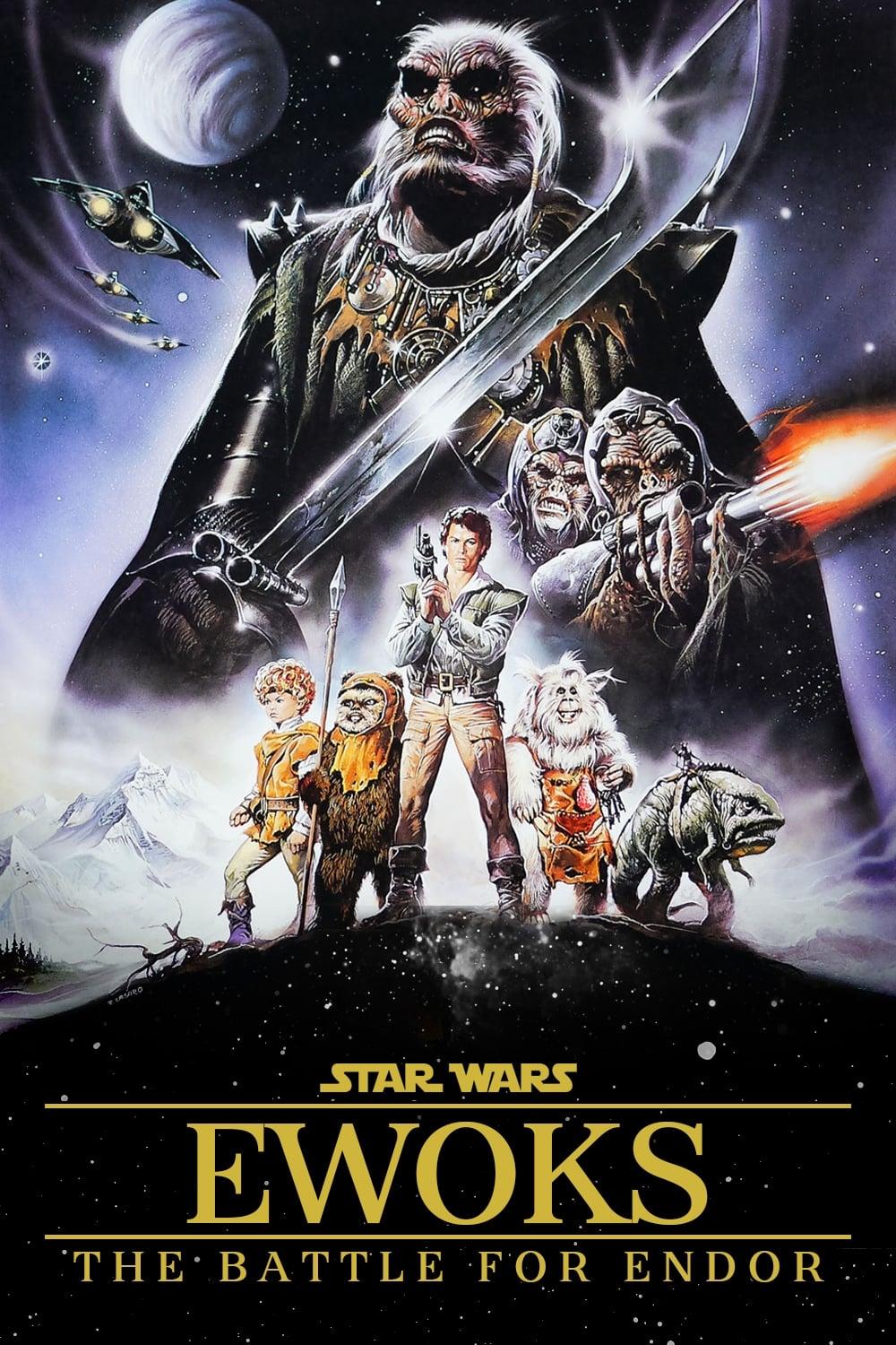 Poster of Star Wars Vintage: Ewoks: The Battle for Endor