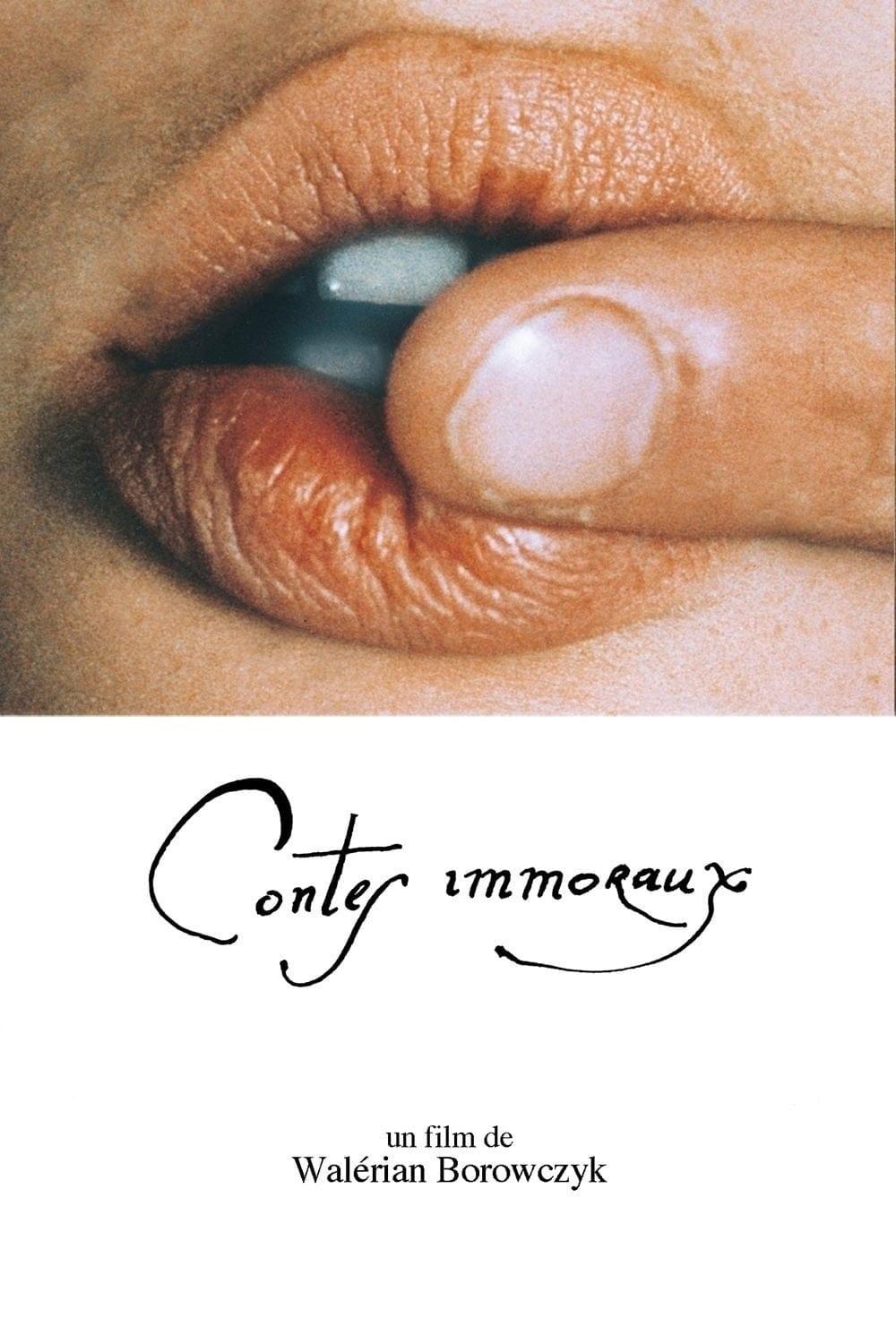 Poster of Contes immoraux