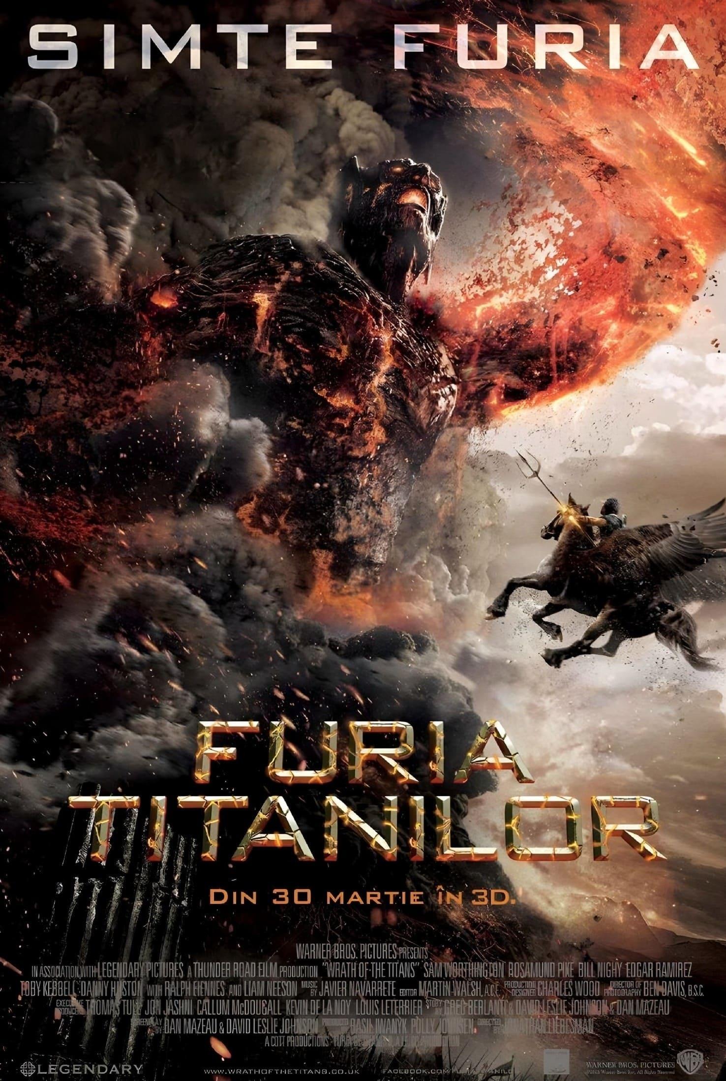 Poster of Furia titanilor