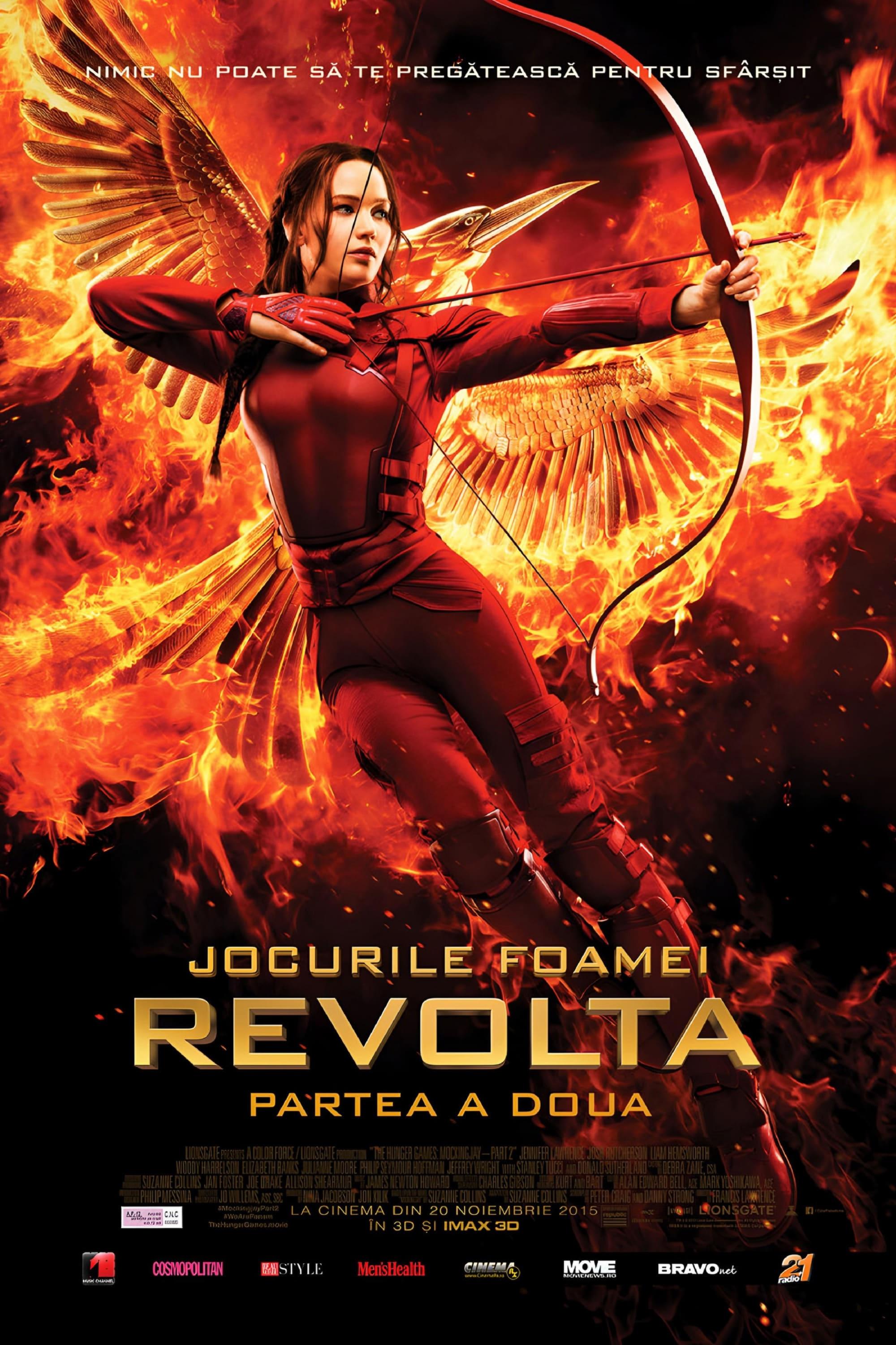 Poster of Jocurile foamei: Revolta – Partea a II-a