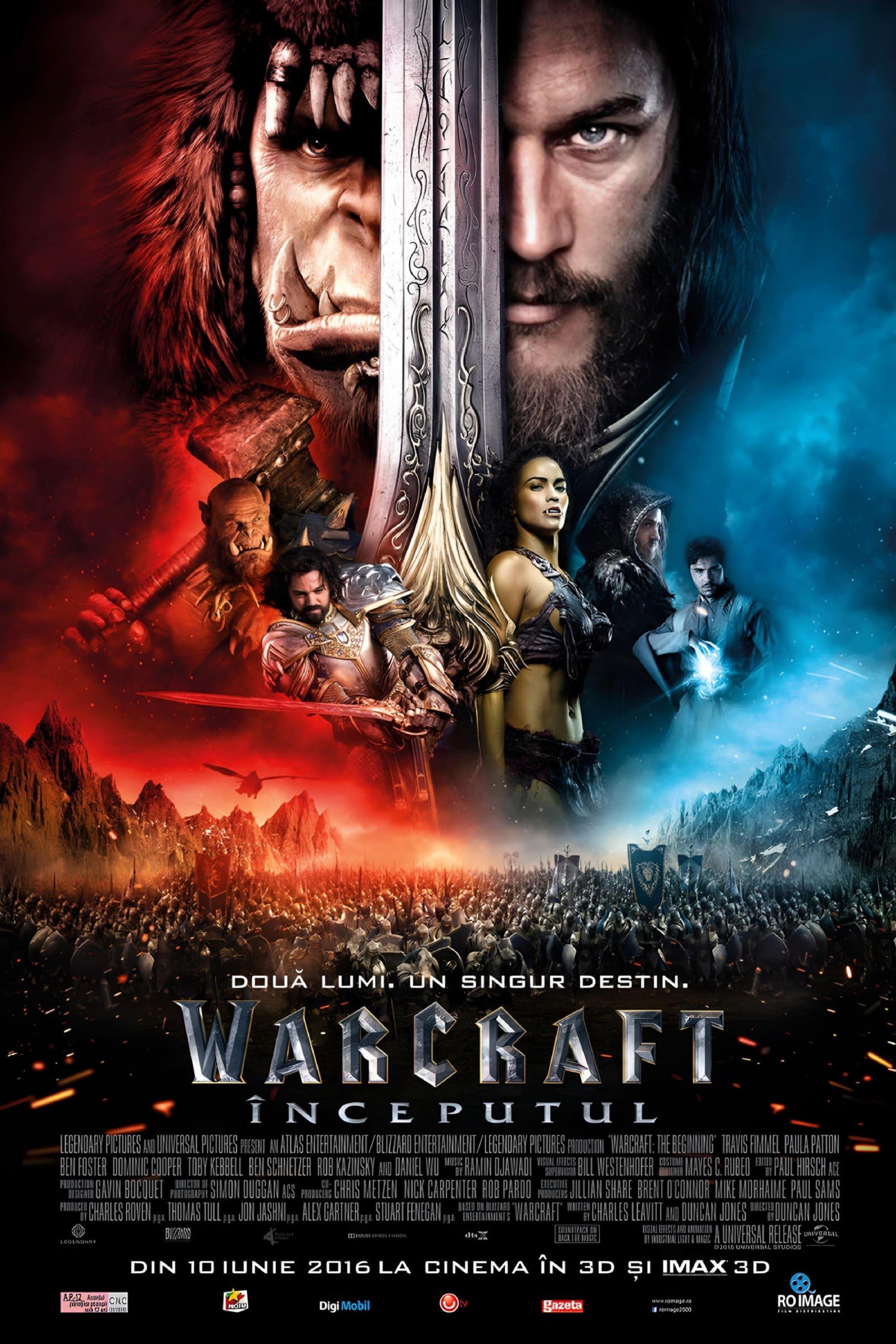 Poster of Warcraft. Începutul