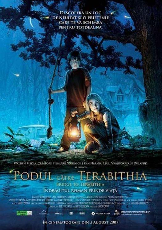 Poster of Podul către Terabithia