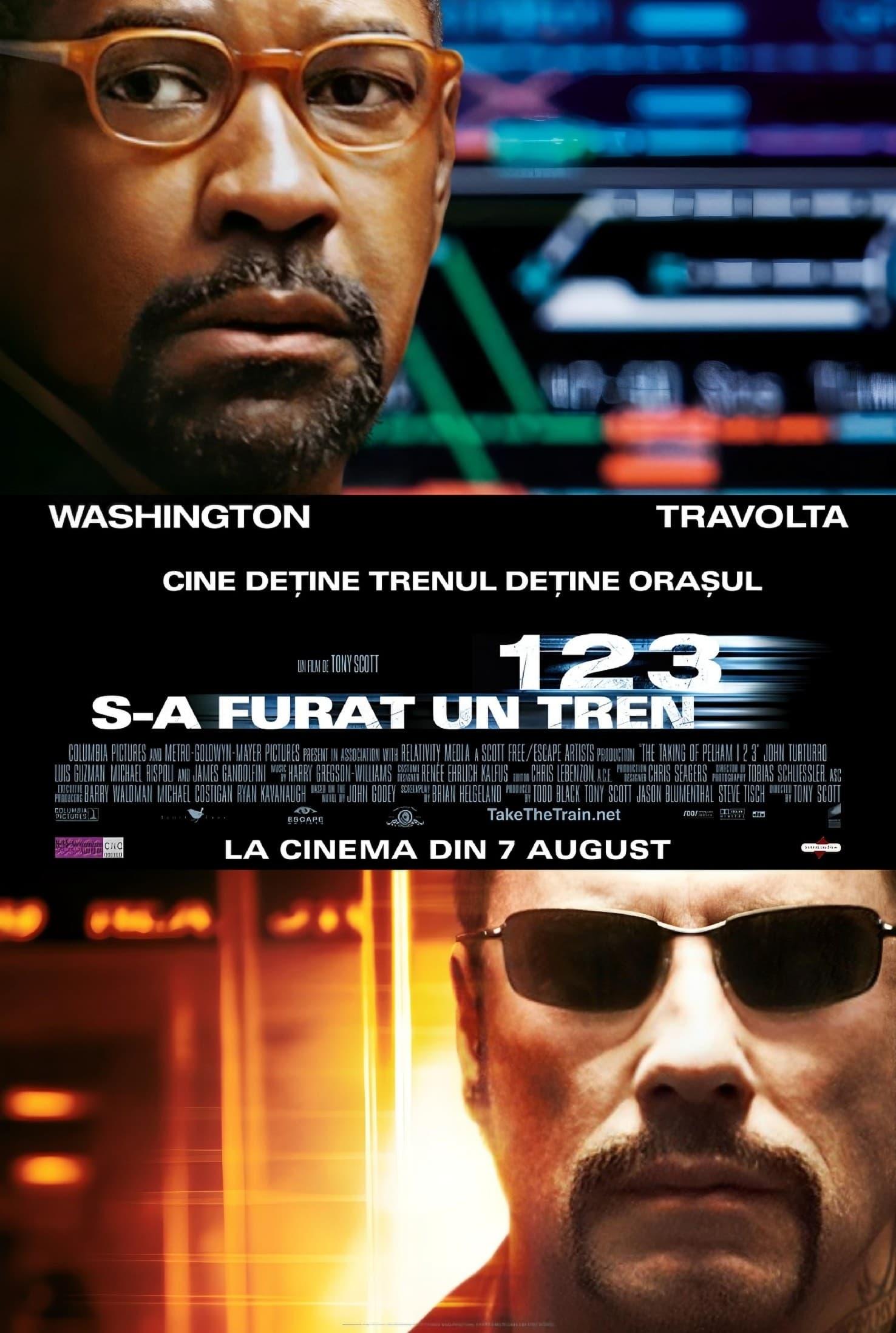 Poster of S-a furat un tren 123