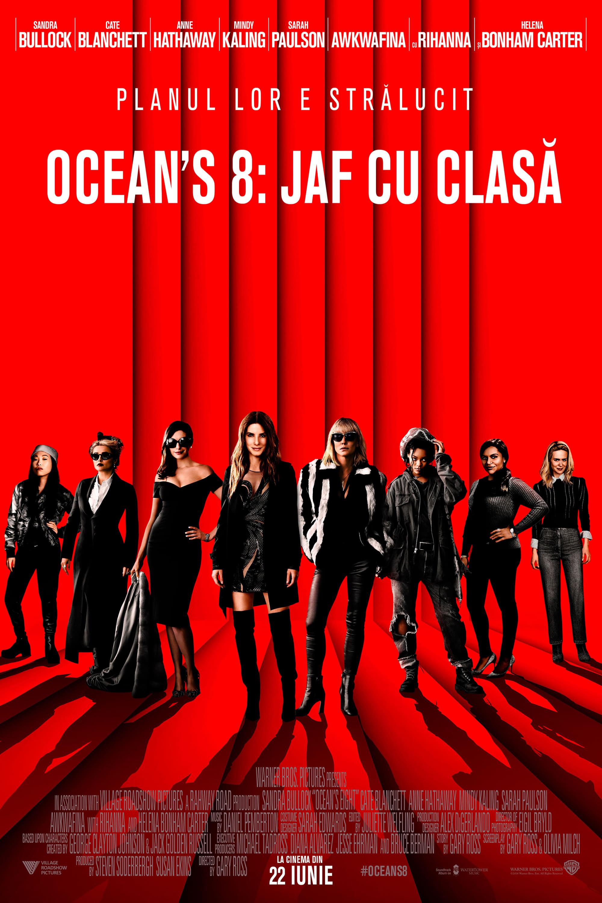 Poster of Ocean's 8: Jaf cu clasă