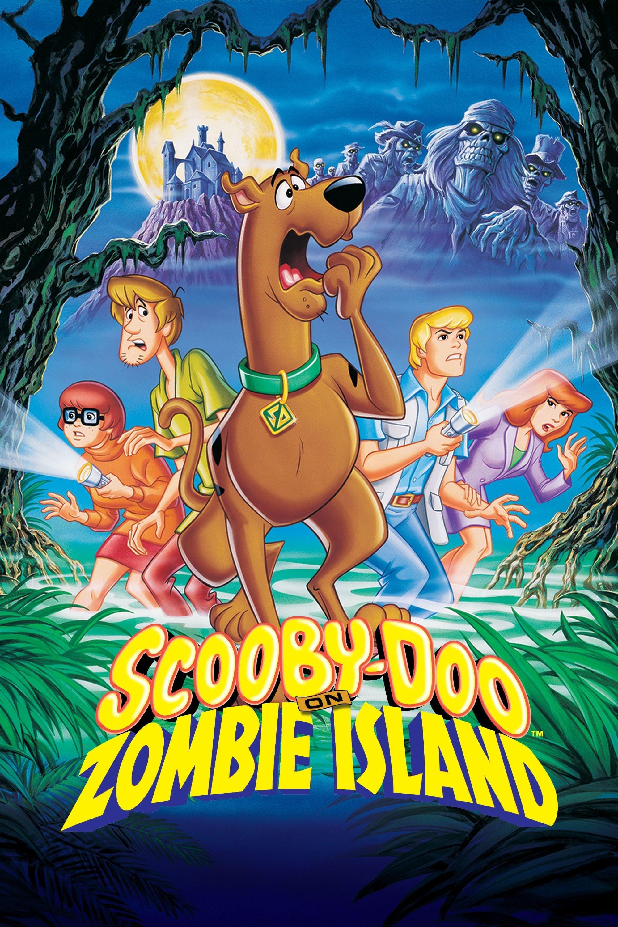 Poster of Scooby Doo pe Insula Zombie