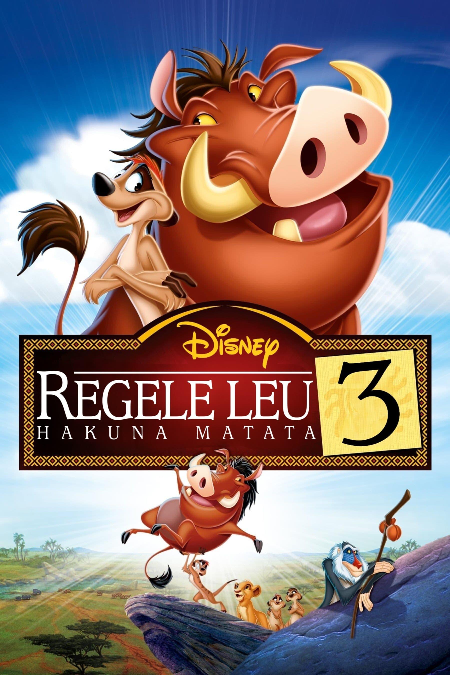 Poster of Regele Leu 3: Hakuna Matata