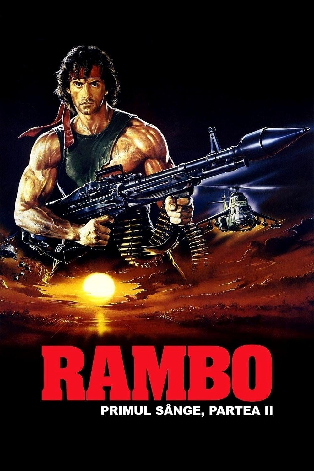 Poster of Rambo: Primul sânge, partea II