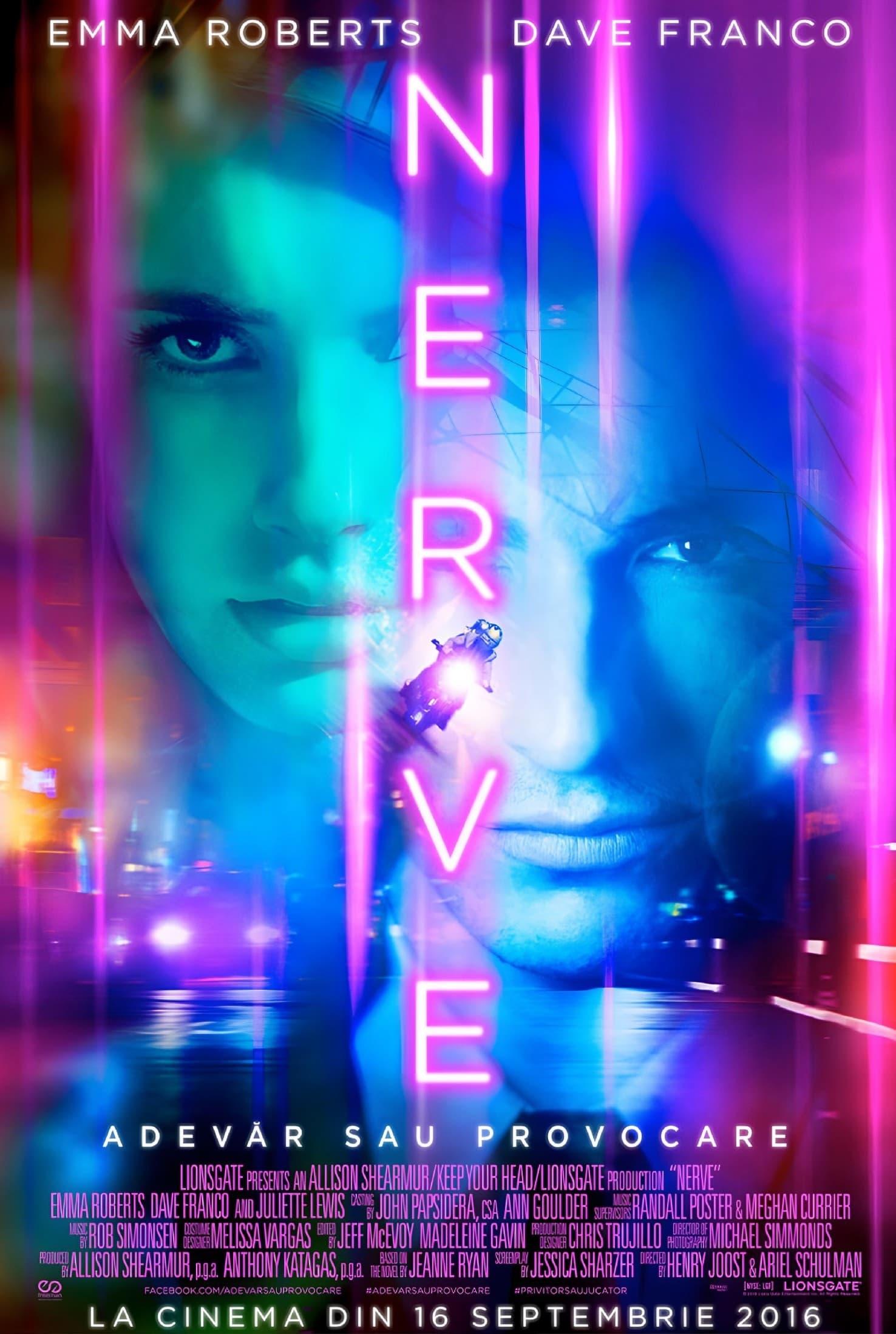 Poster of Nerve: Adevăr sau provocare