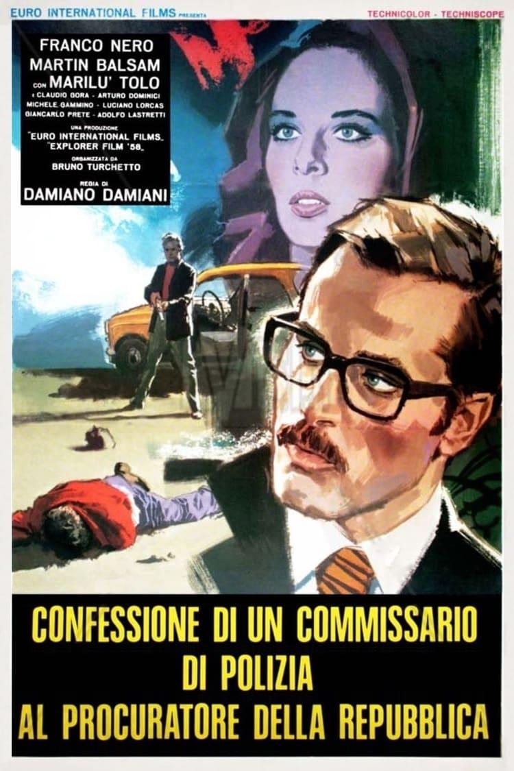 Poster of Confessione di un commissario di polizia al procuratore della Repubblica