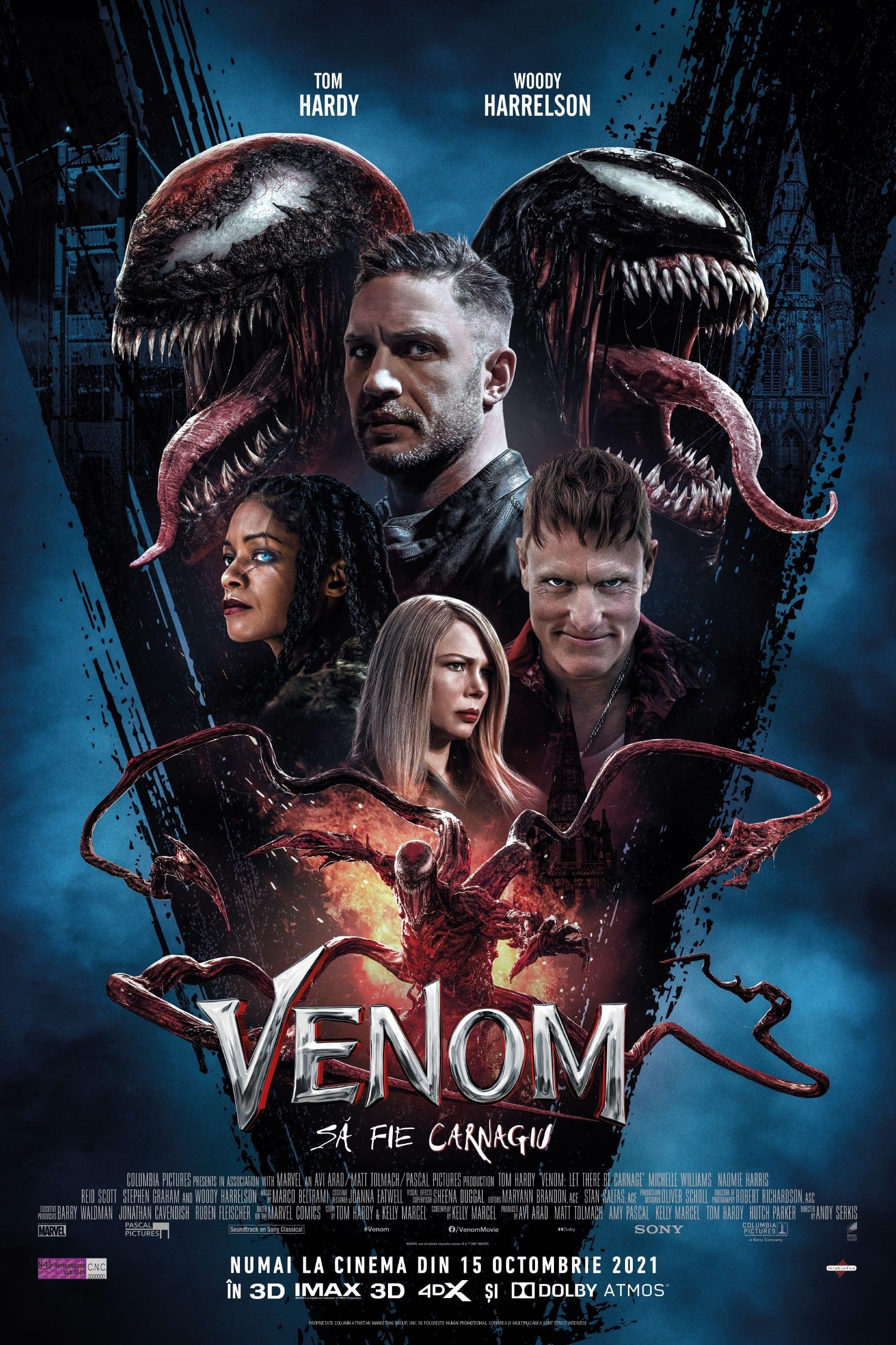 Poster of Venom: Să fie carnagiu