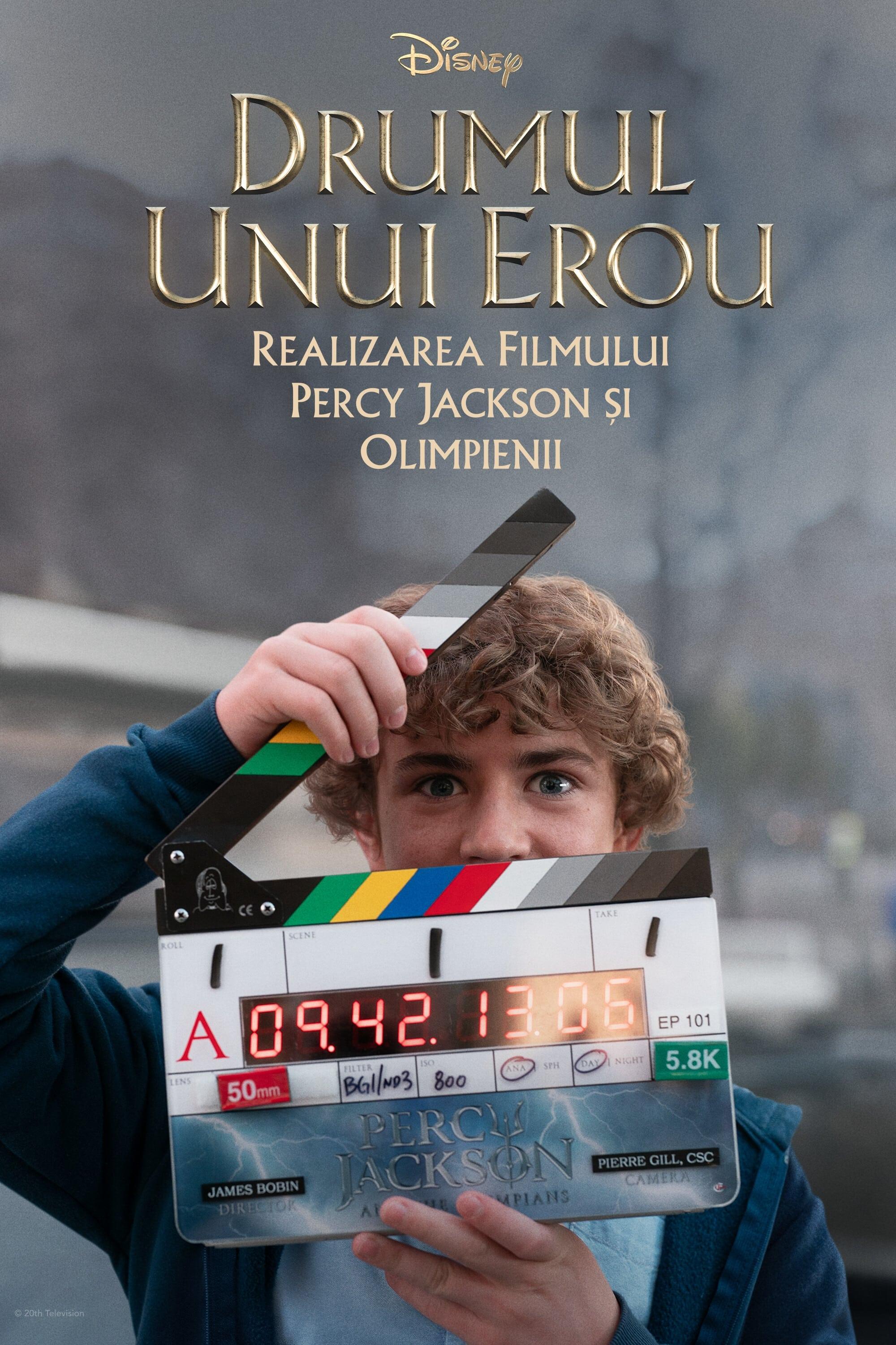 Poster of Drumul unui erou: Realizarea filmului Percy Jackson și Olimpienii