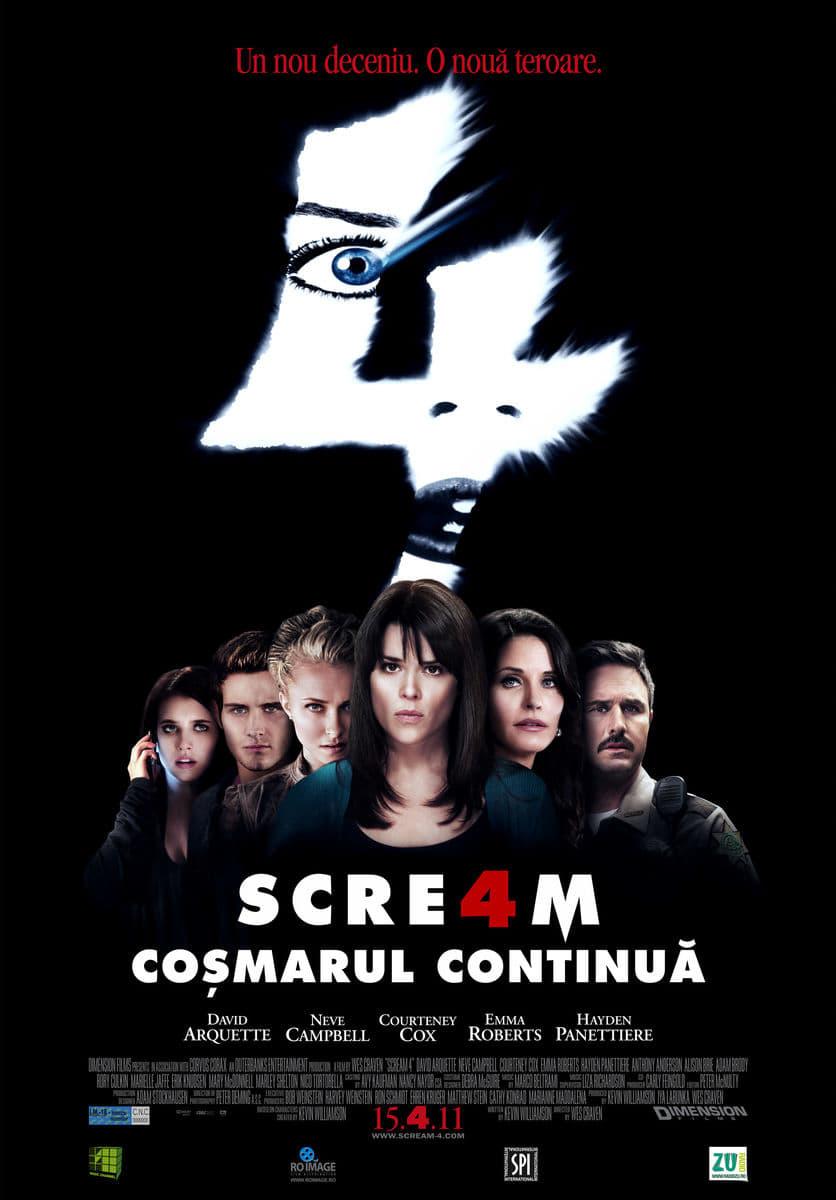 Poster of Scream 4: Coșmarul continuă