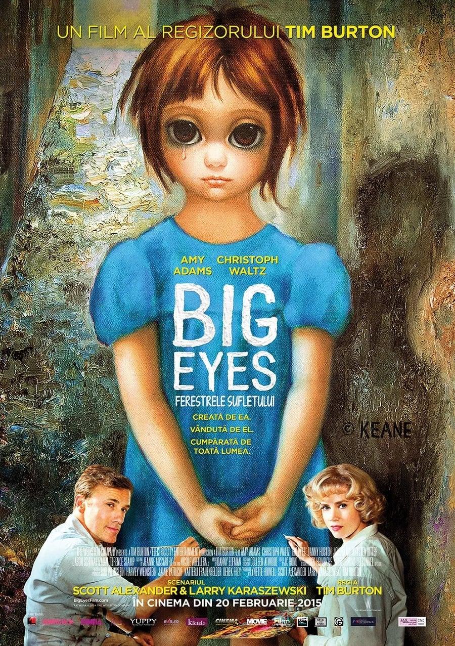 Poster of Big Eyes. Ferestrele sufletului