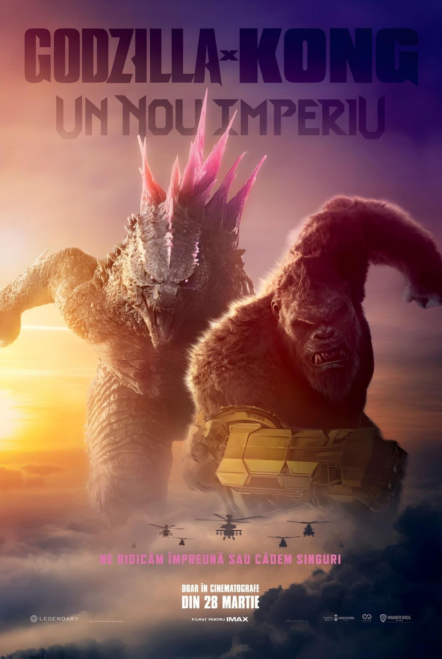 Poster of Godzilla x Kong: Un nou imperiu