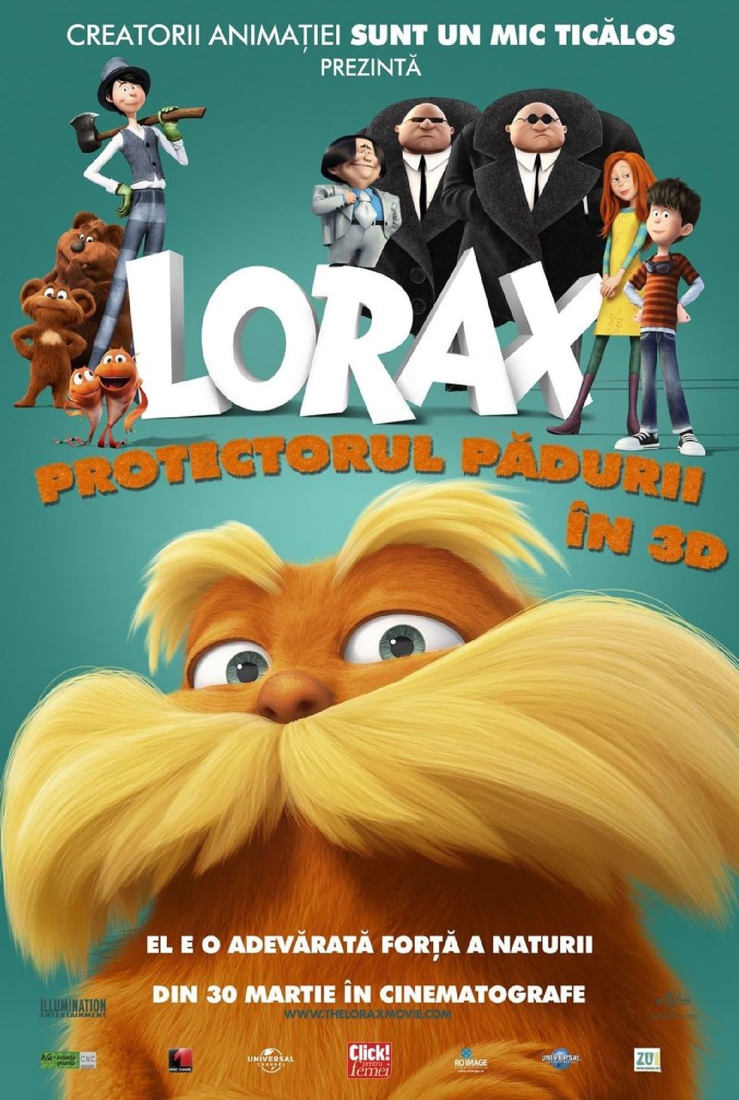 Poster of Lorax, protectorul pădurii