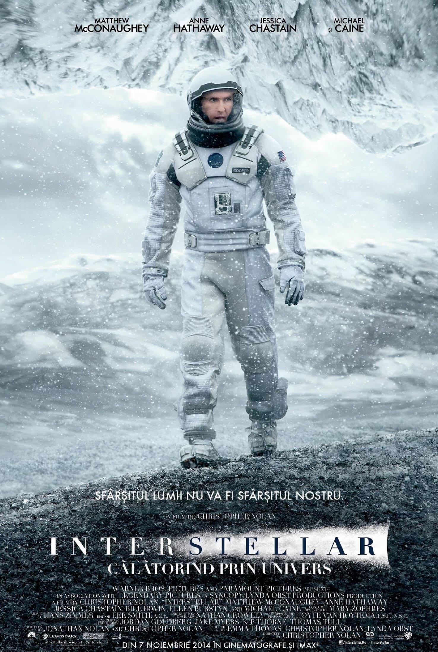 Poster of Interstellar: Călătorind prin univers