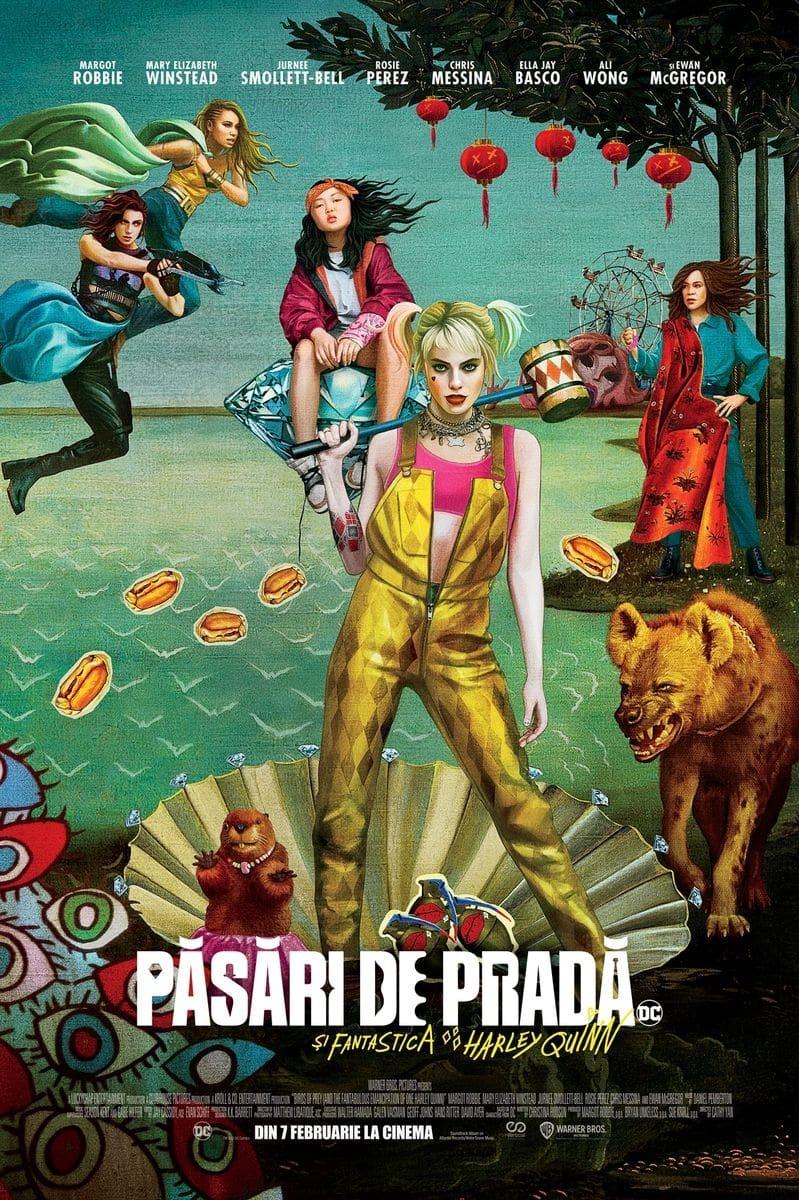 Poster of Păsări de pradă și fantastica Harley Quinn