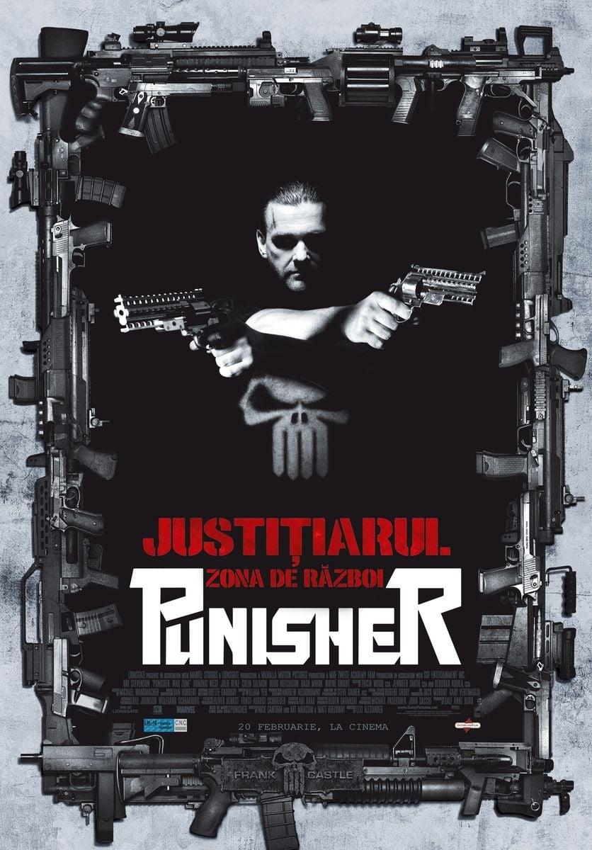 Poster of Justițiarul: Zona de război