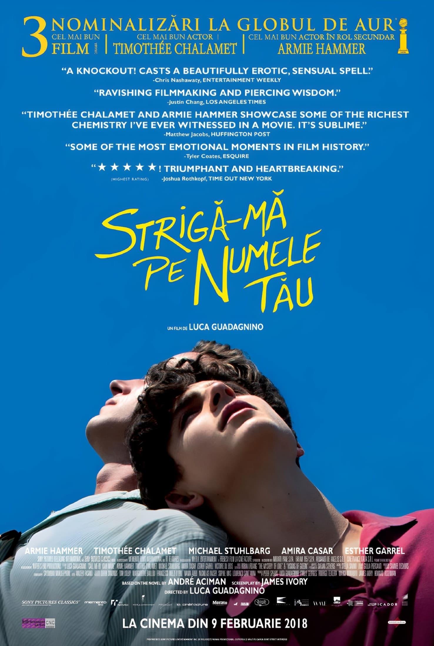 Poster of Strigă-mă pe numele tău