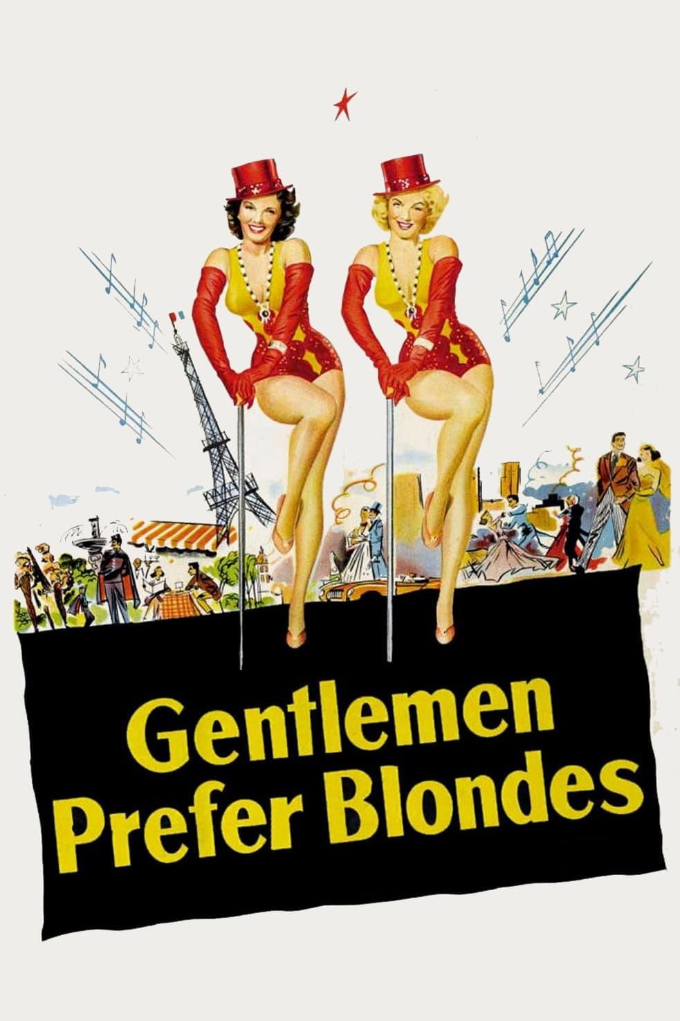 Poster of Domnii preferă blondele