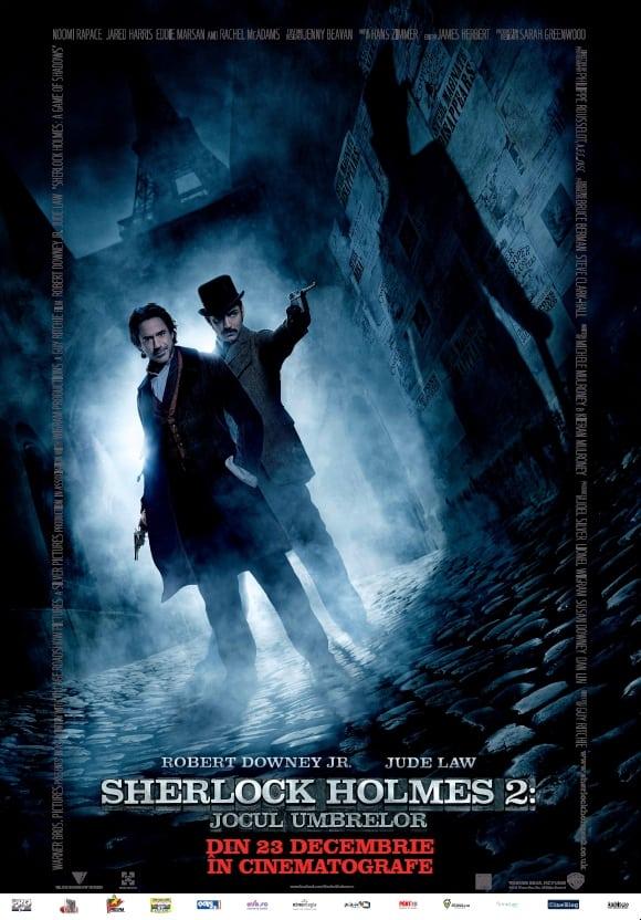 Poster of Sherlock Holmes: Jocul  umbrelor