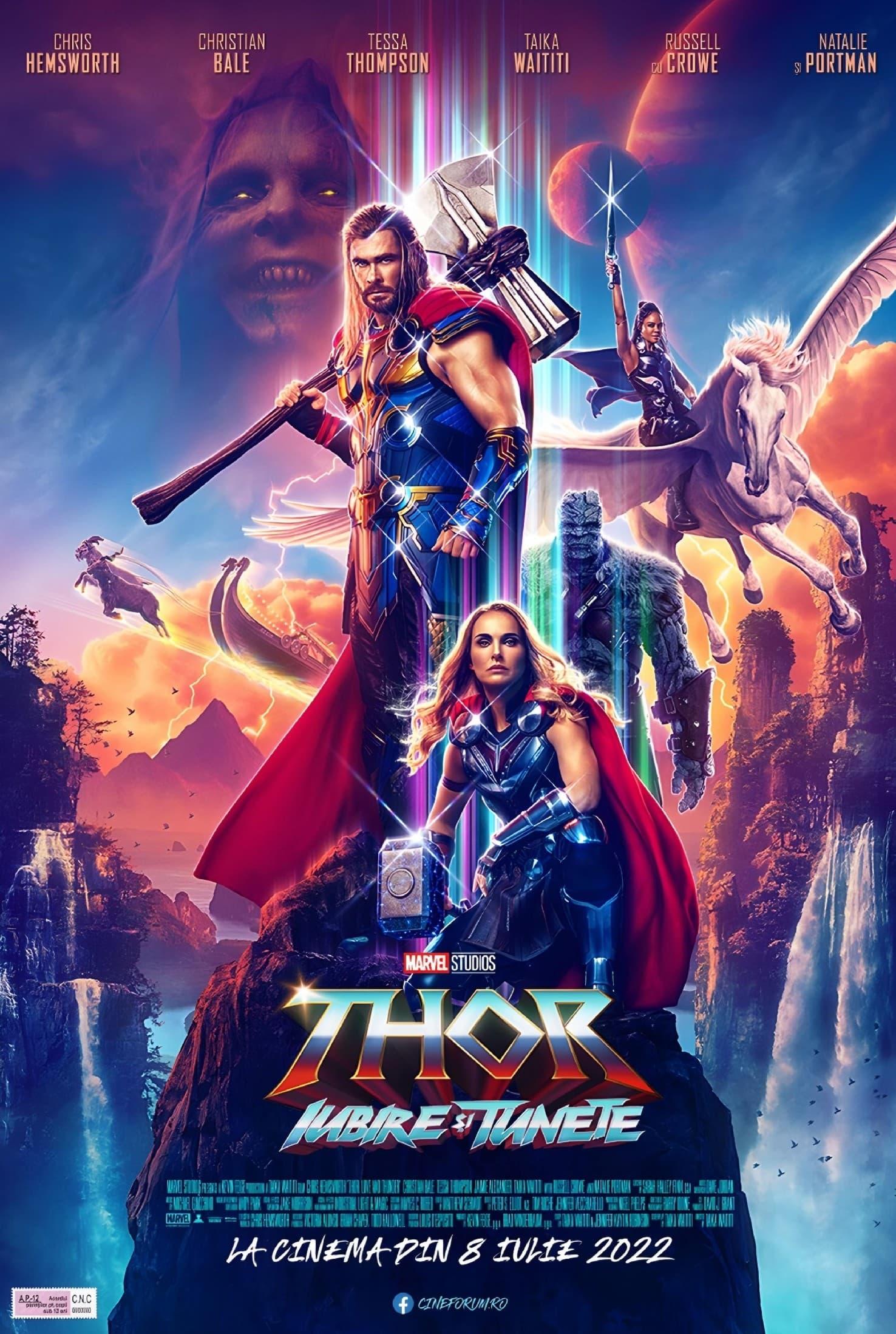 Poster of Thor: Iubire şi tunete