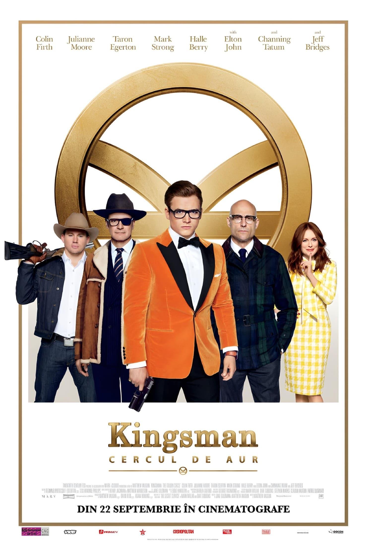 Poster of Kingsman: Cercul de Aur