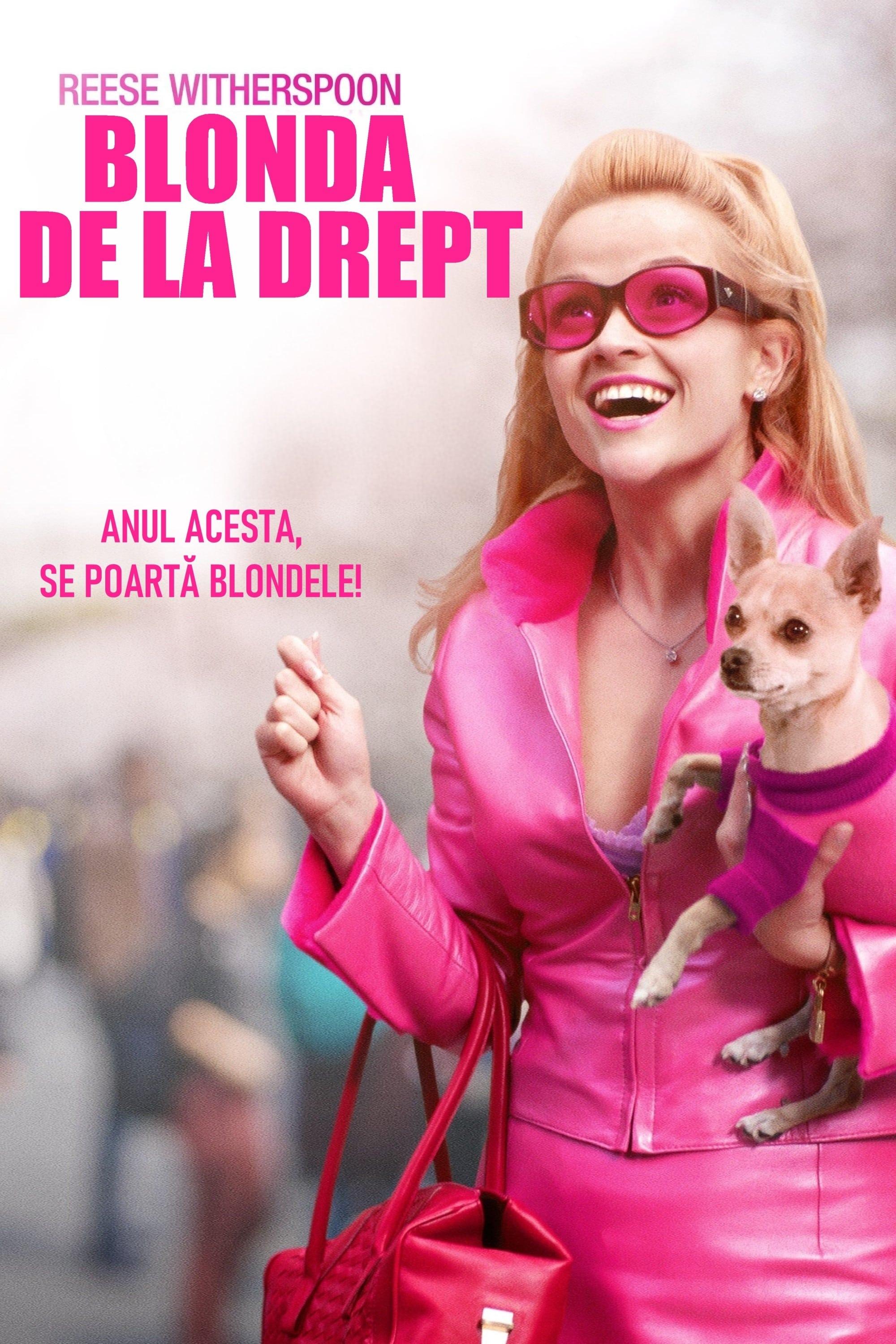 Poster of Blonda de la drept