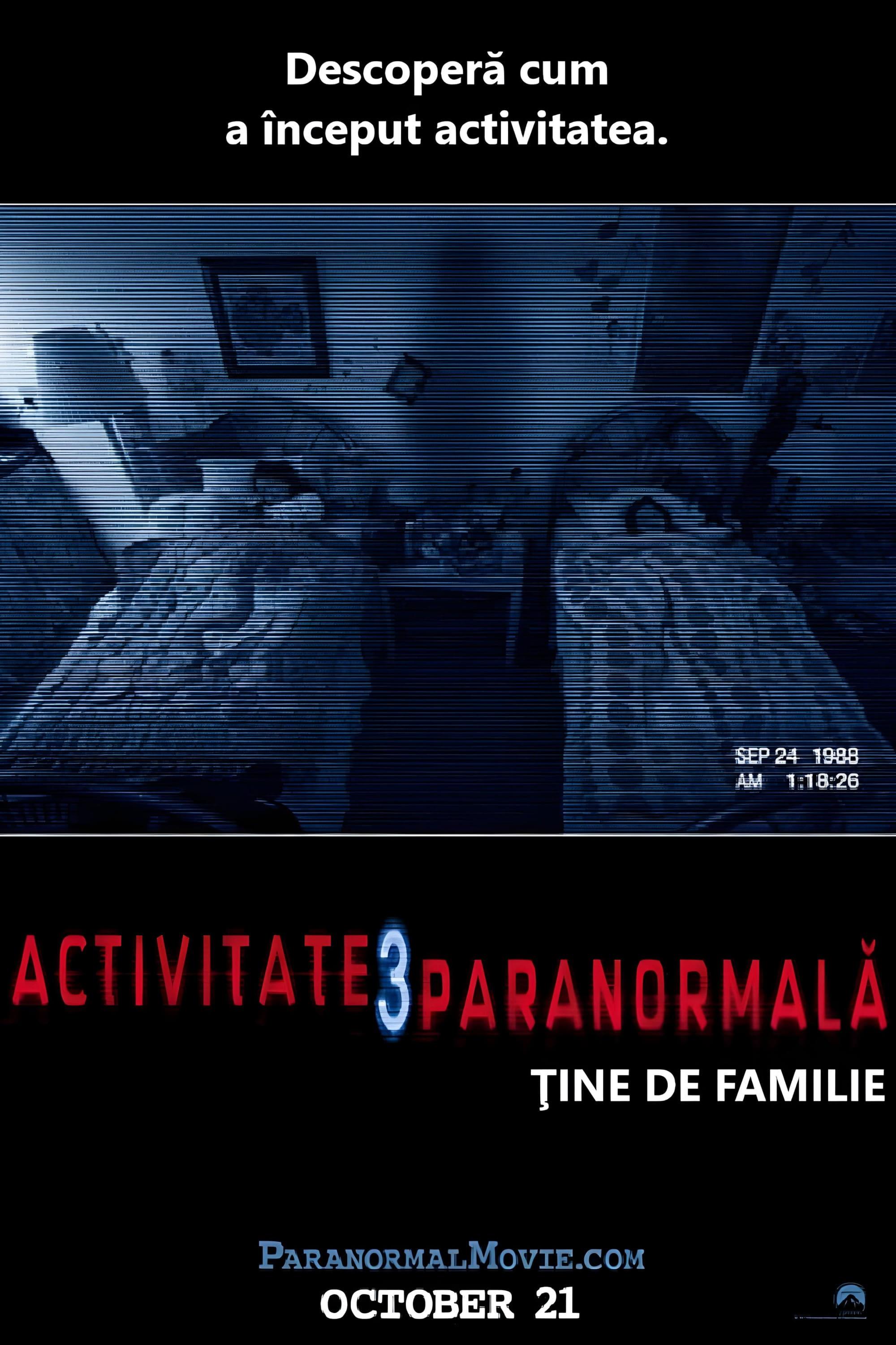 Poster of Paranormal Activity 3