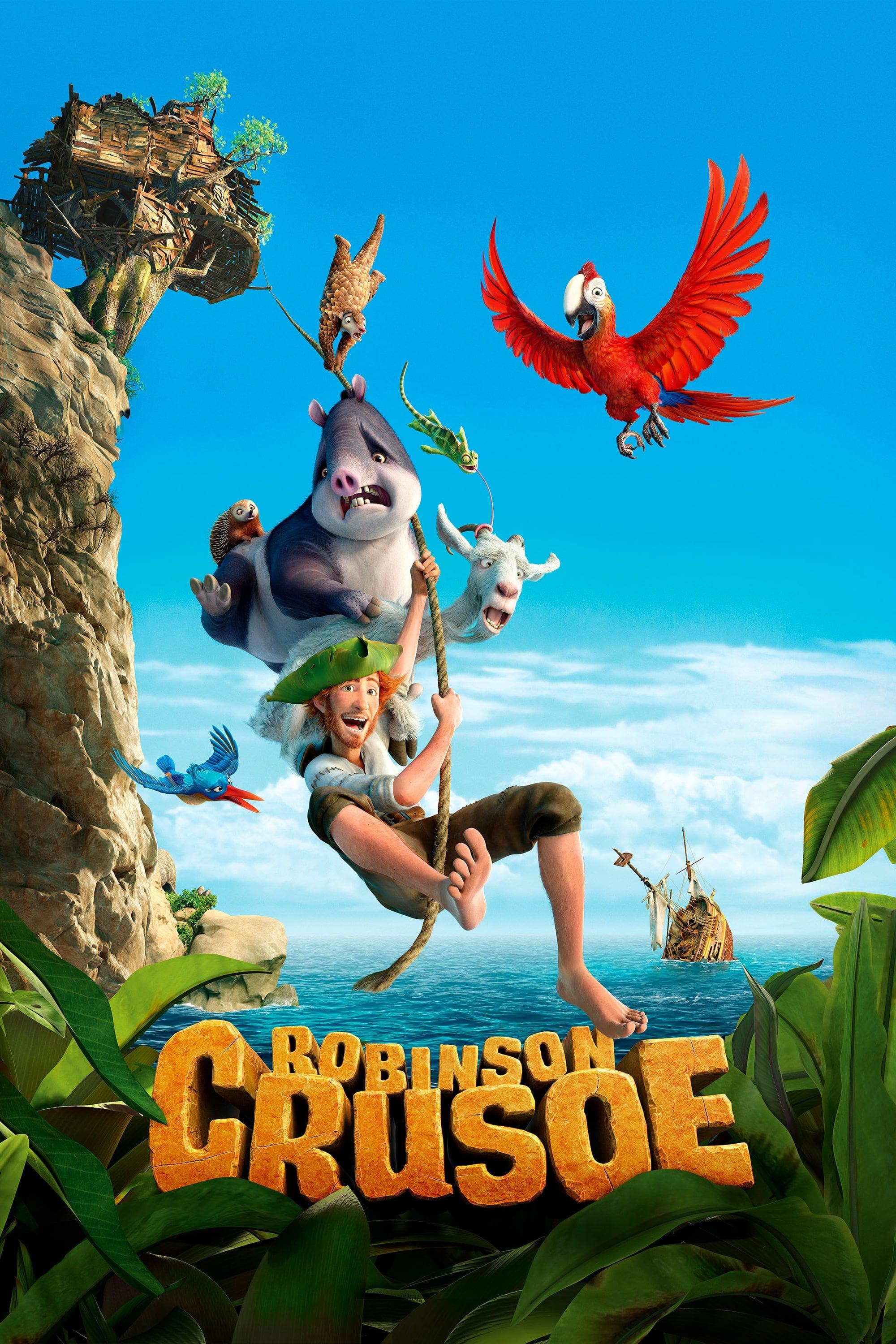 Poster of Robinson Crusoe: O aventura exotica