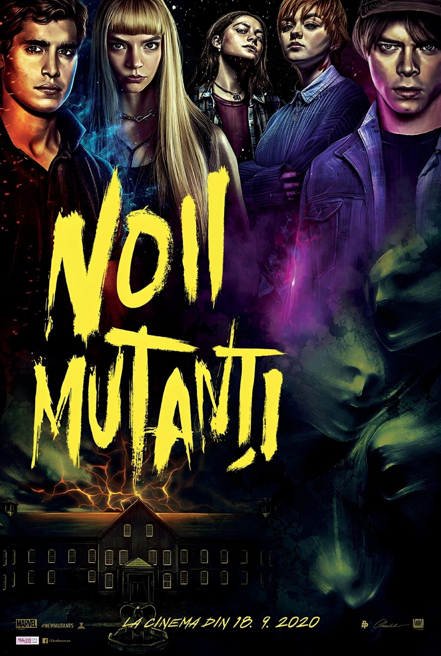 Poster of Noii mutanți