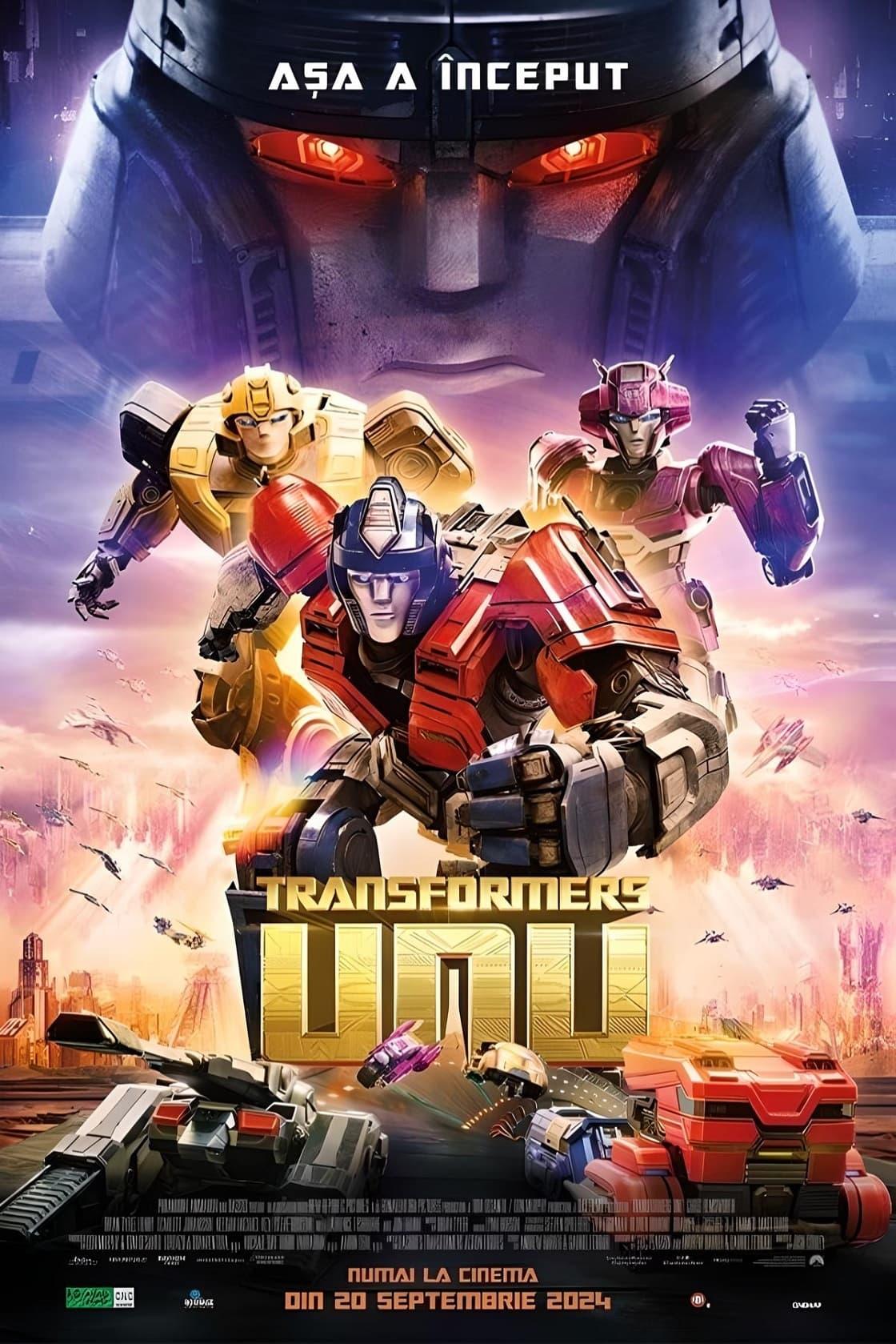 Poster of Transformers Unu