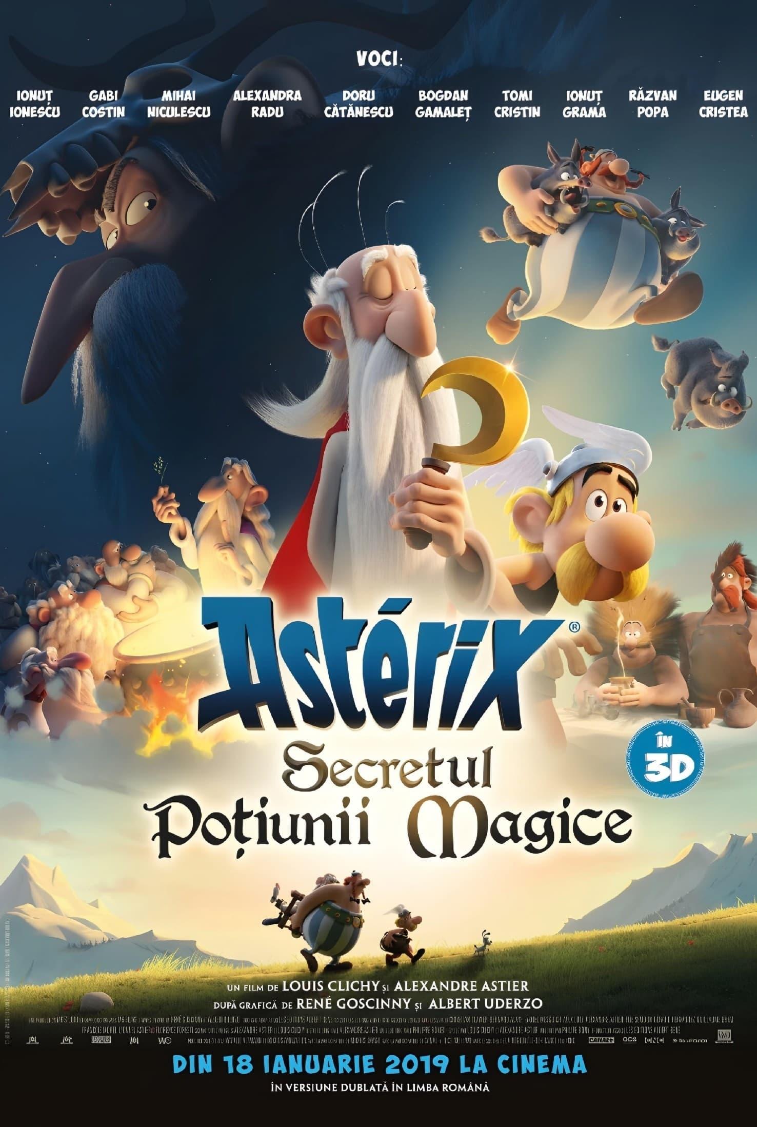 Poster of Asterix: Secretul poțiunii magice