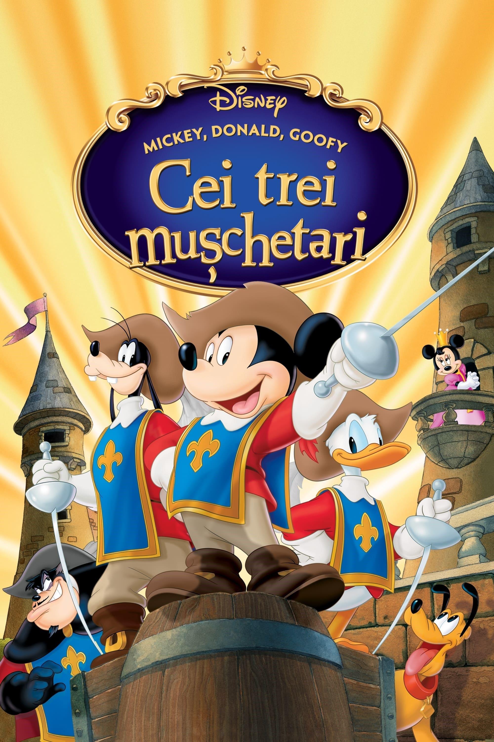 Poster of Mickey, Donald, Goofy: Cei Trei Mușchetari