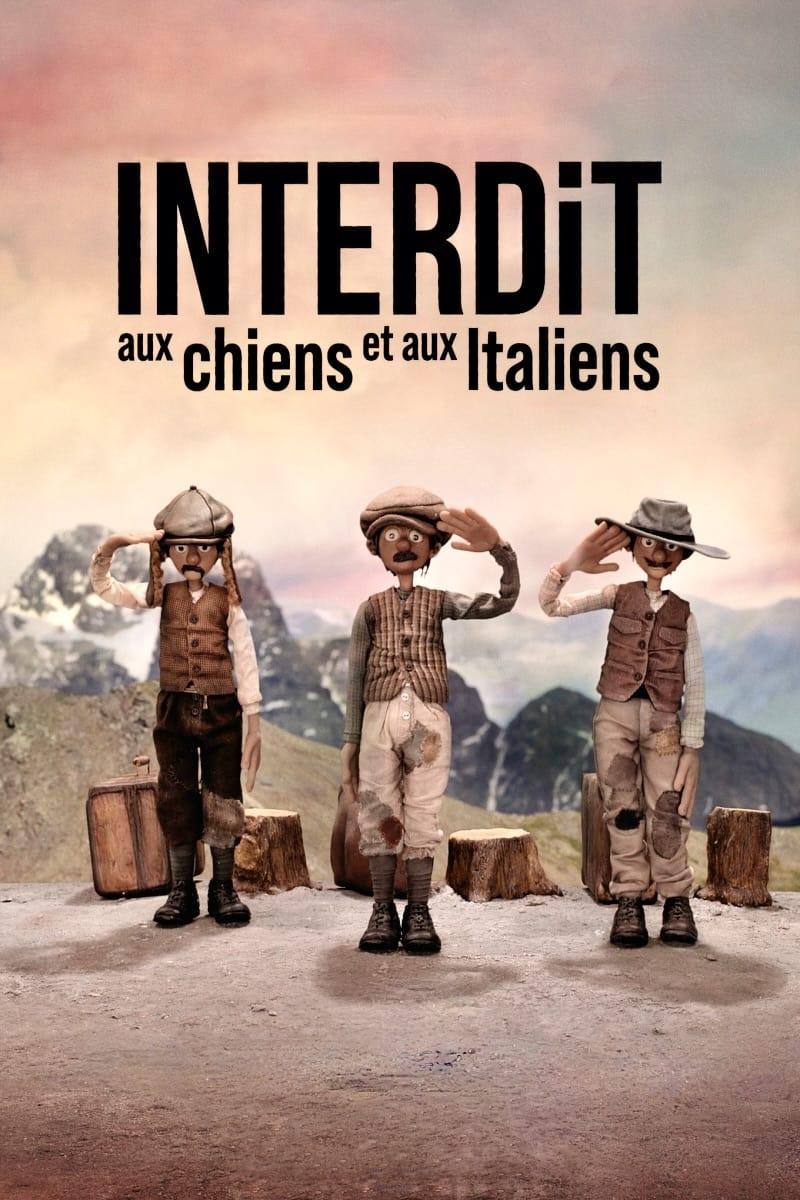 Poster of Interdit aux chiens et aux Italiens