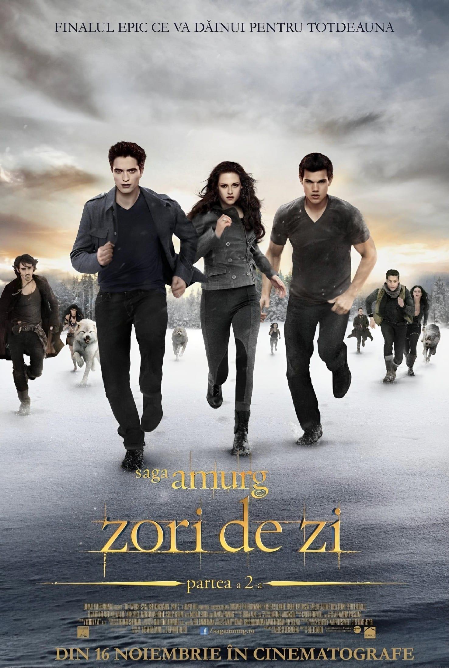 Poster of Saga Amurg: Zori de Zi - Partea II