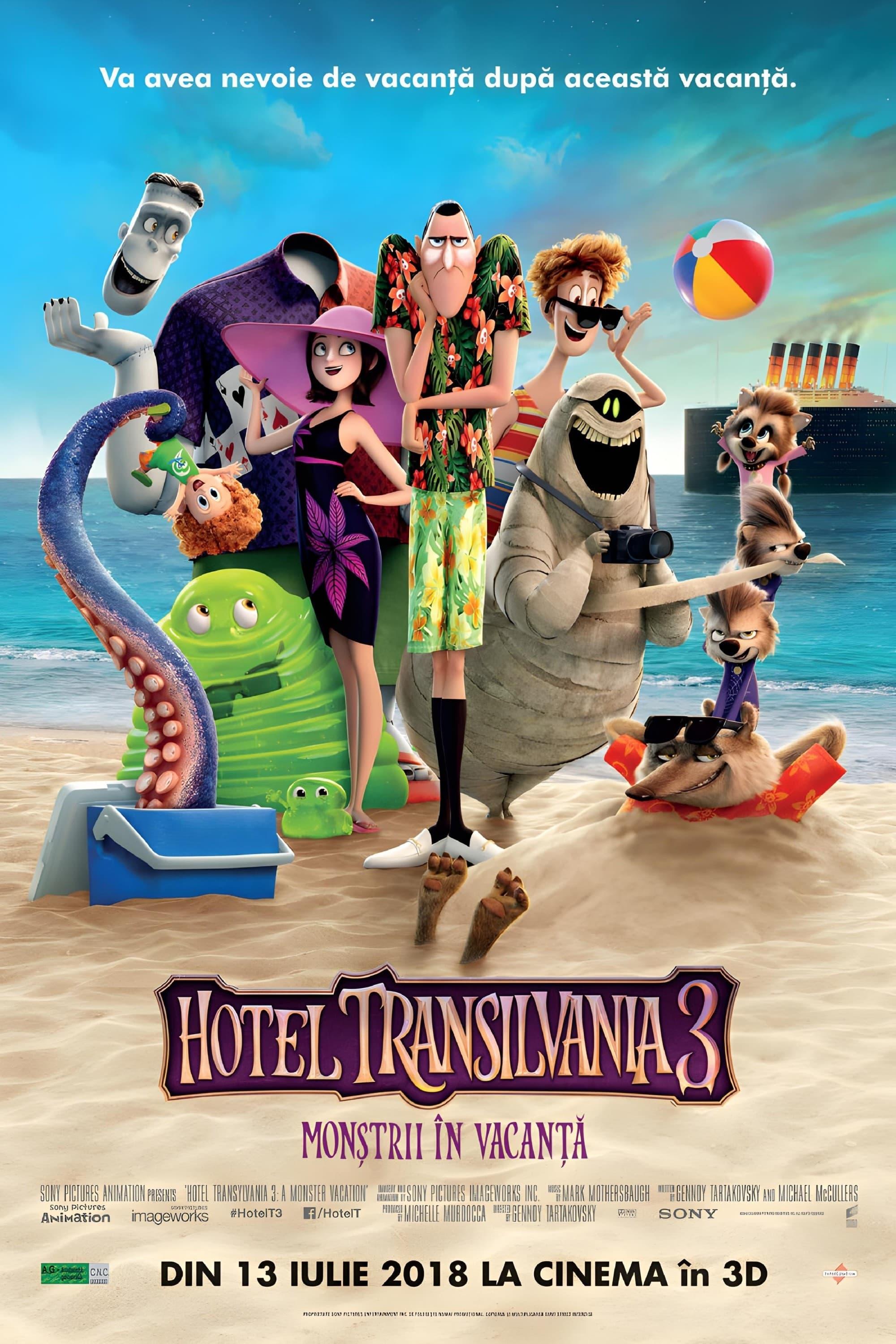 Poster of Hotel Transilvania 3: Monştrii în Vacanţă