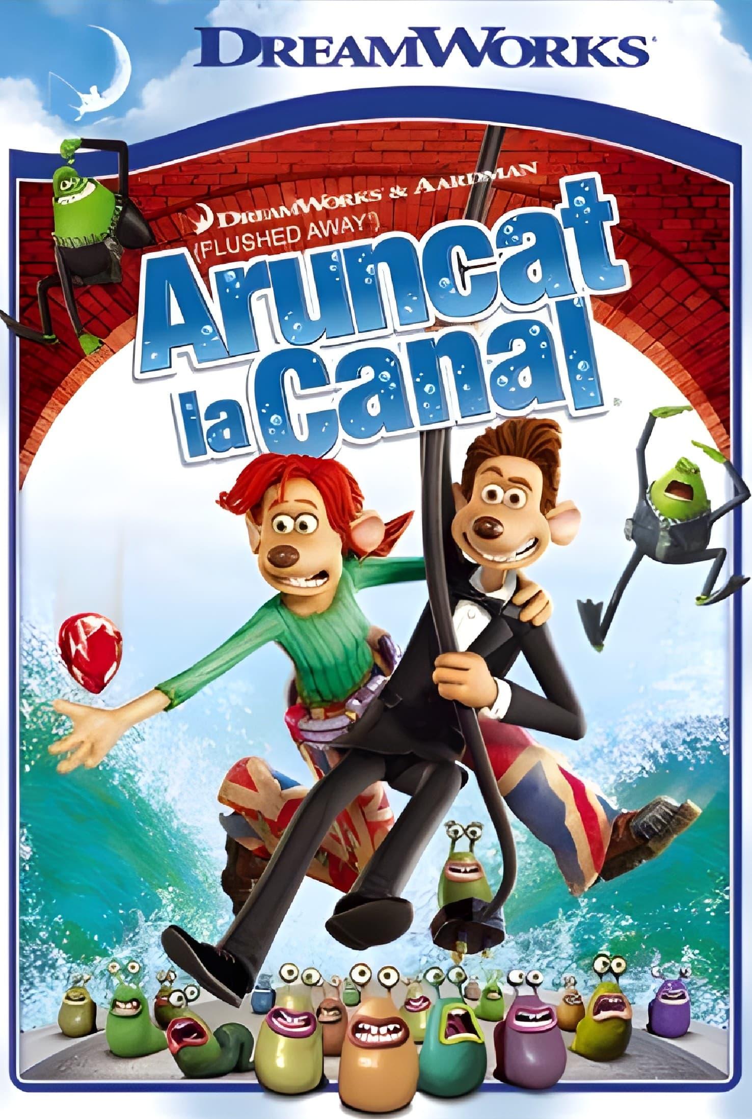 Poster of Aruncat la canal