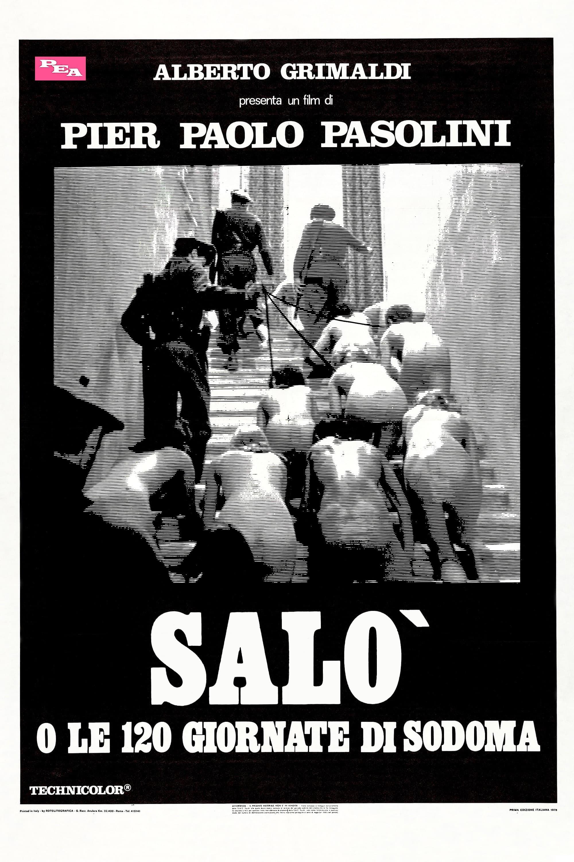 Poster of Salò o le 120 giornate di Sodoma