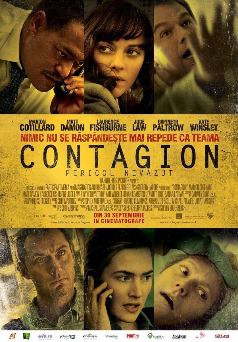 Poster of Contagion: Pericol nevăzut